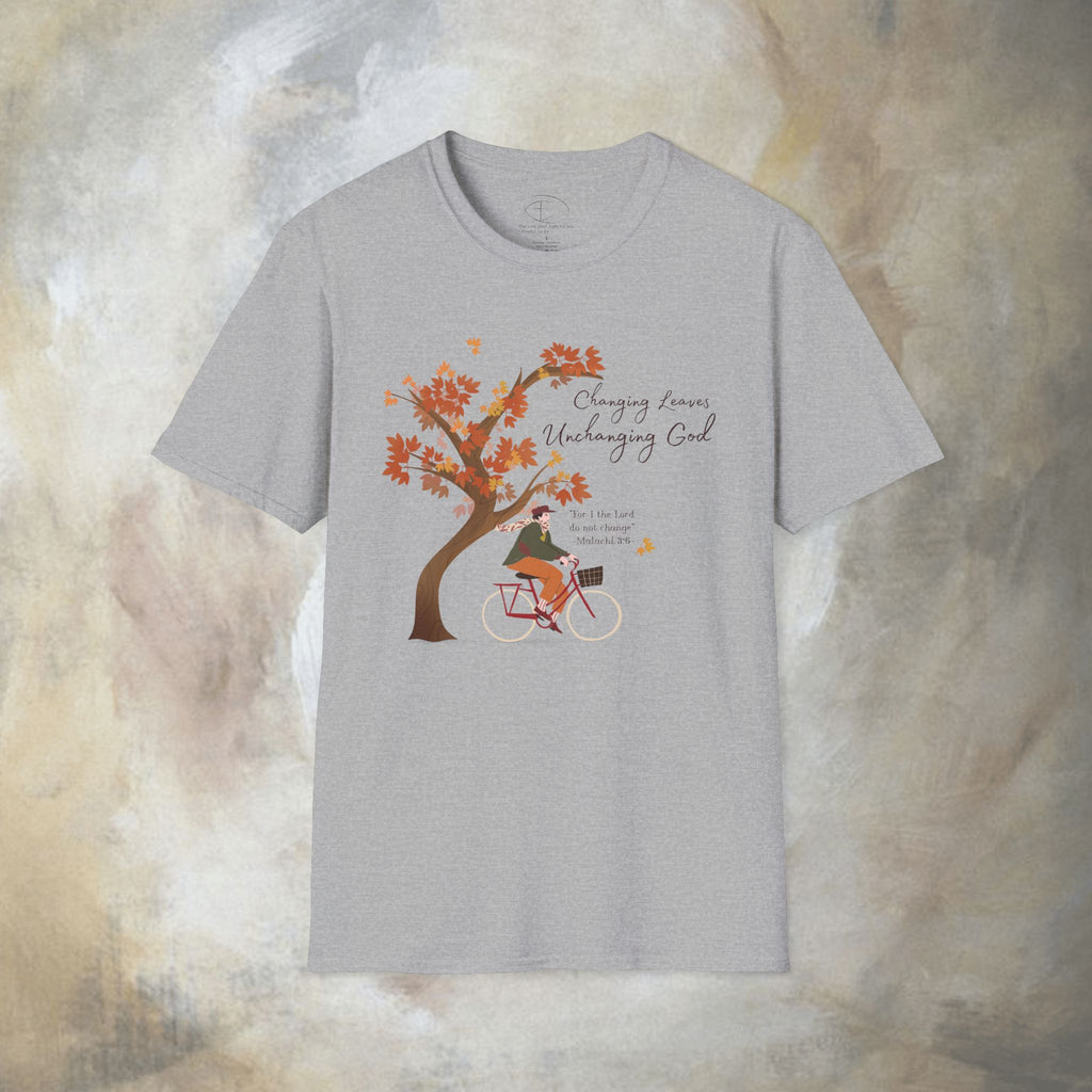 "Changing Leaves, Unchanging God" T-Shirt