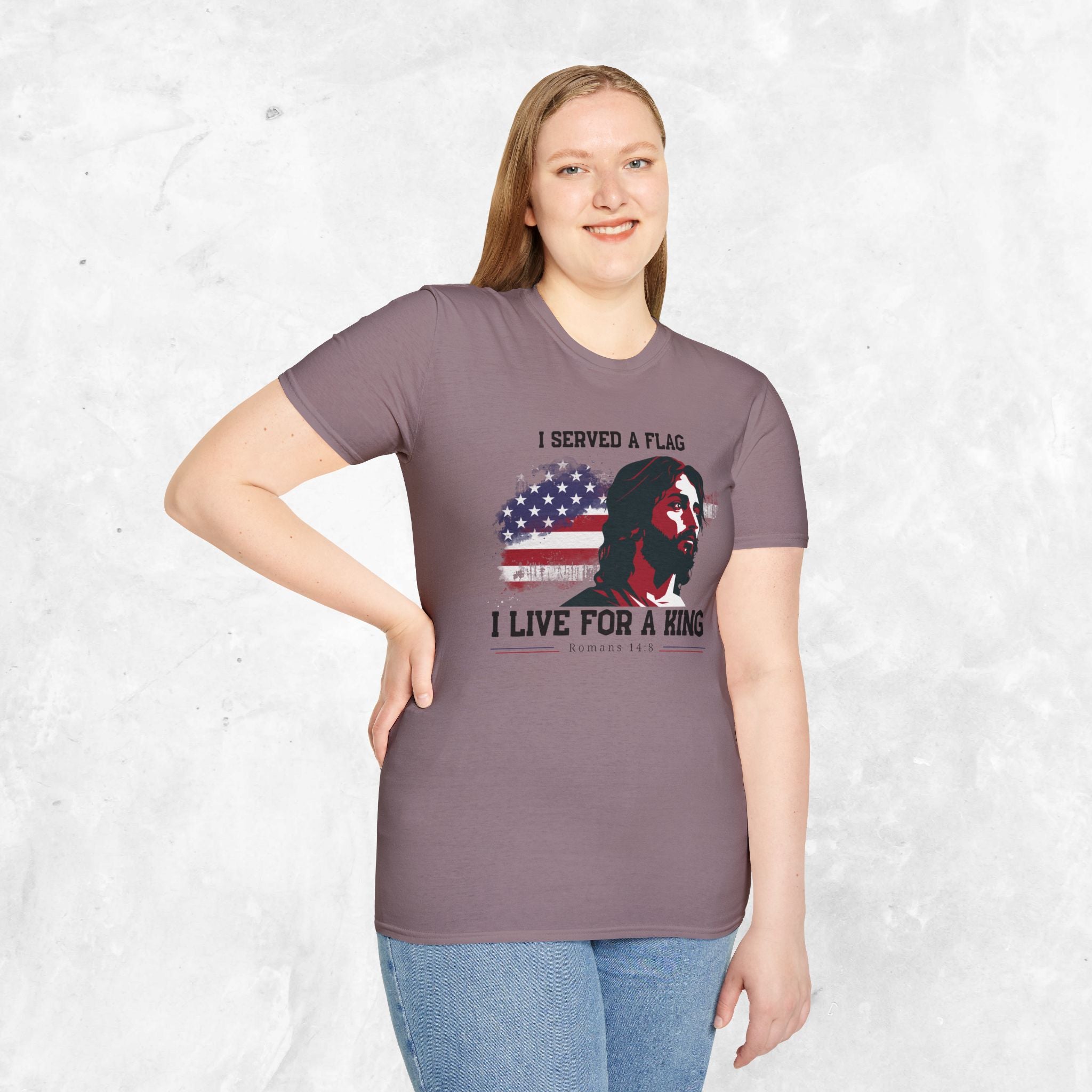 I Served a Flag, I Live for a King T-Shirt