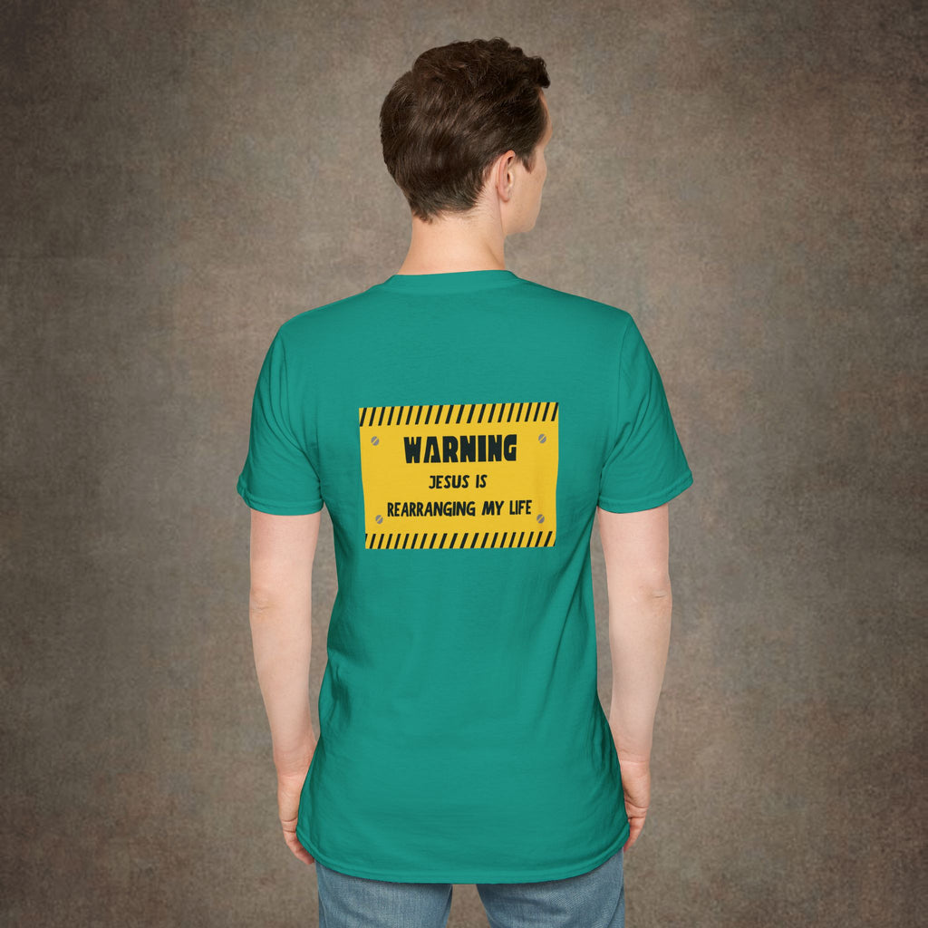 Warning Jesus Is Rearranging My Life T-Shirt
