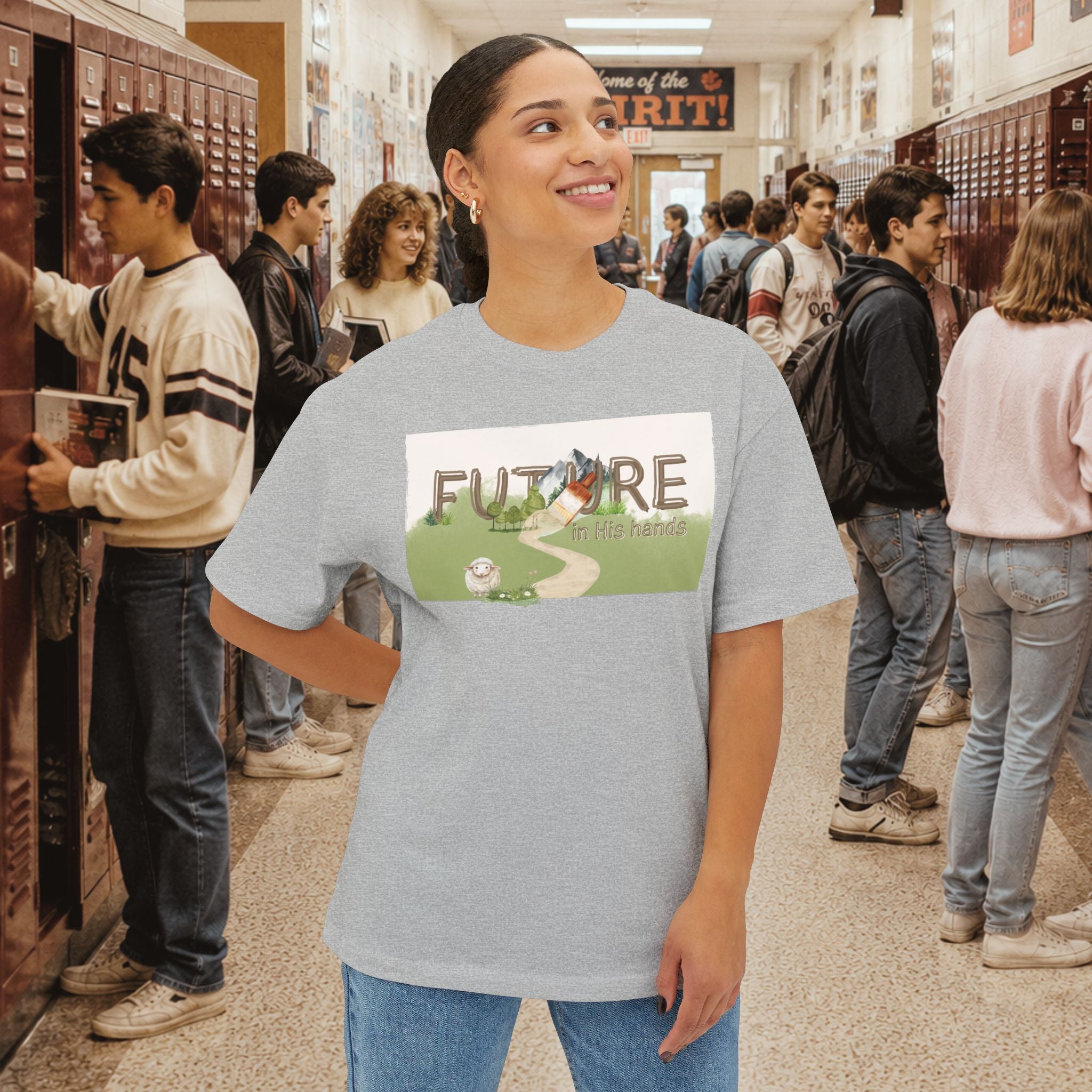 Future in His Hands Oversized T-Shirt