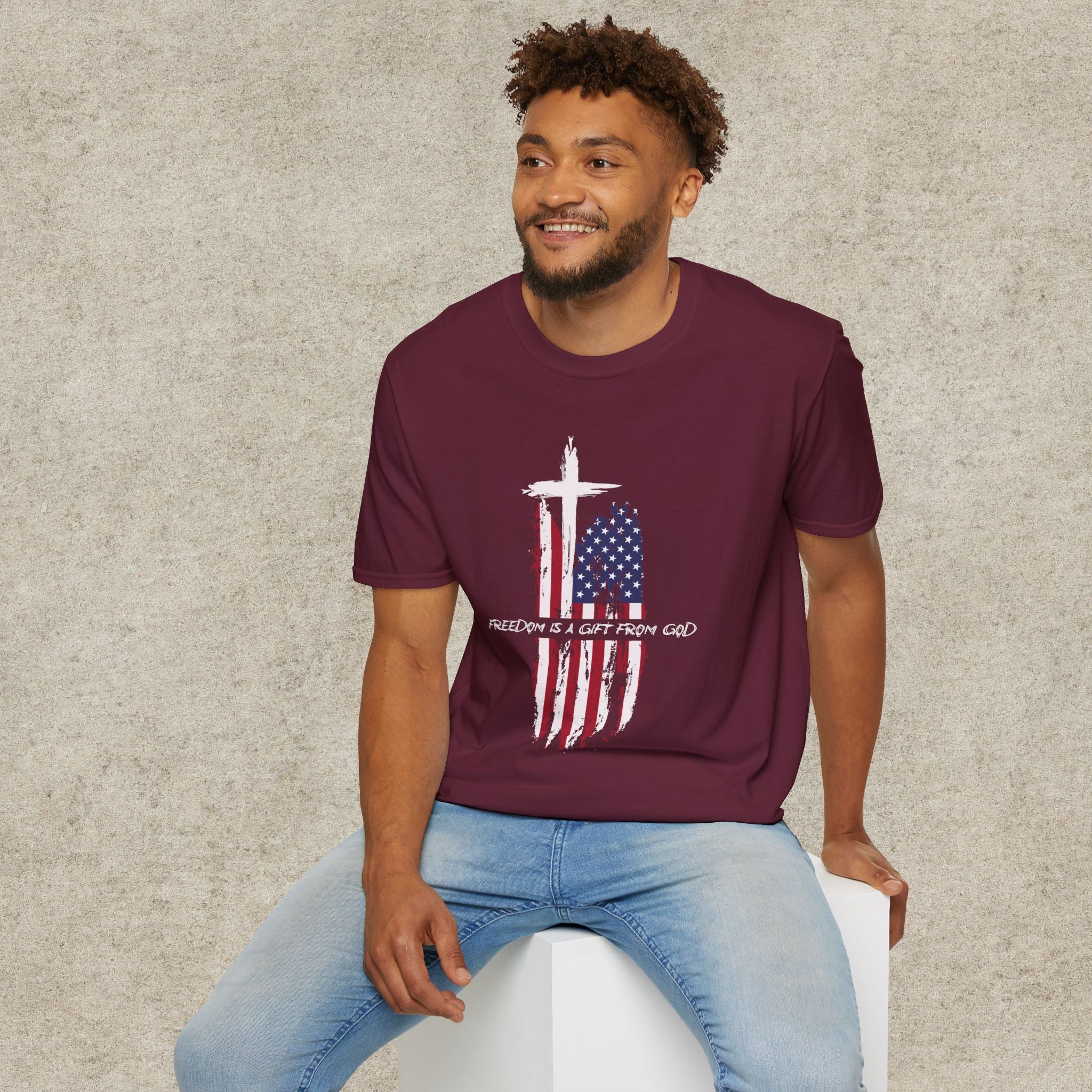 Freedom is a gift from God T-shirt