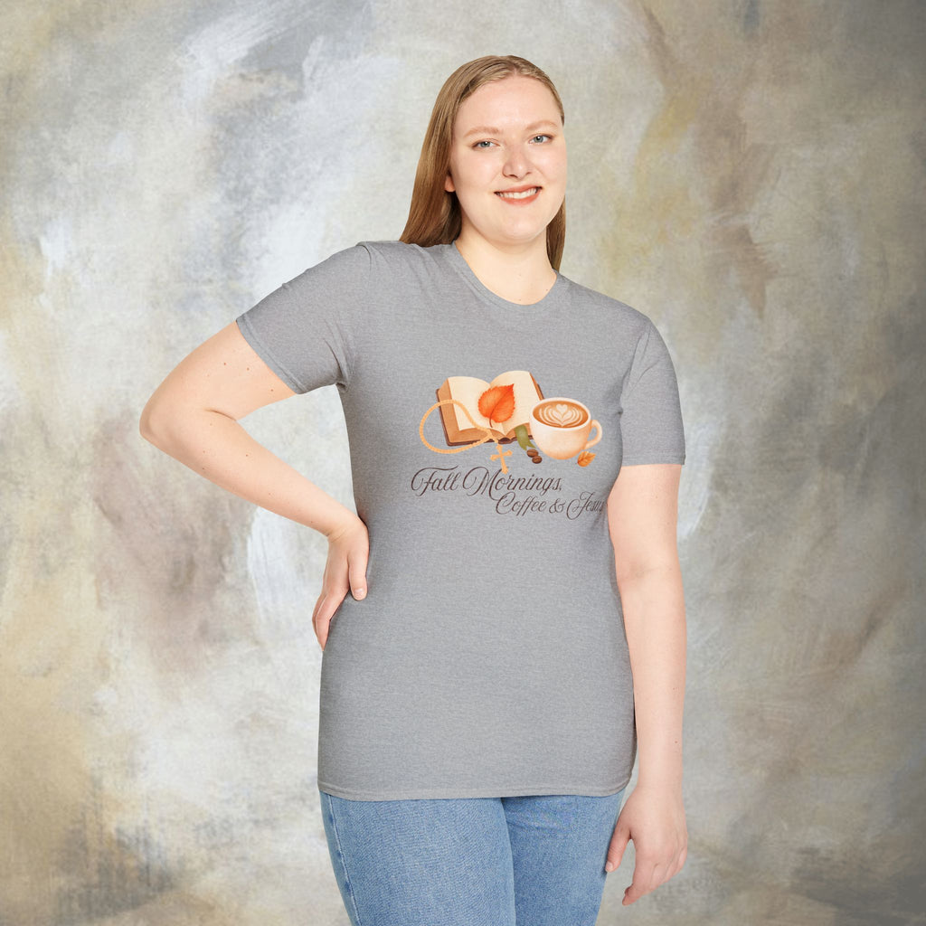 Fall Mornings Coffee T-Shirt