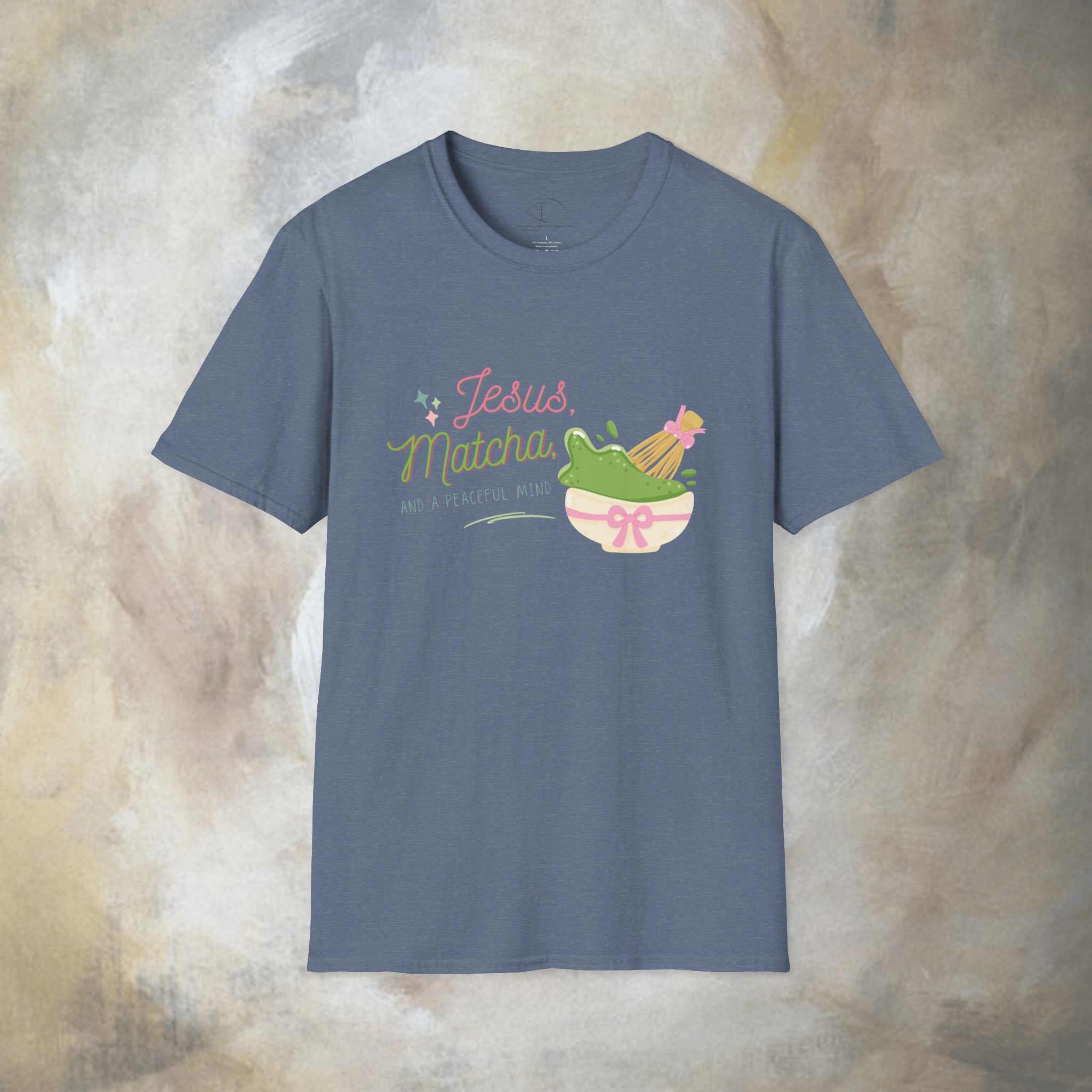 Jesus, Matcha and a peaceful mind T-shirt