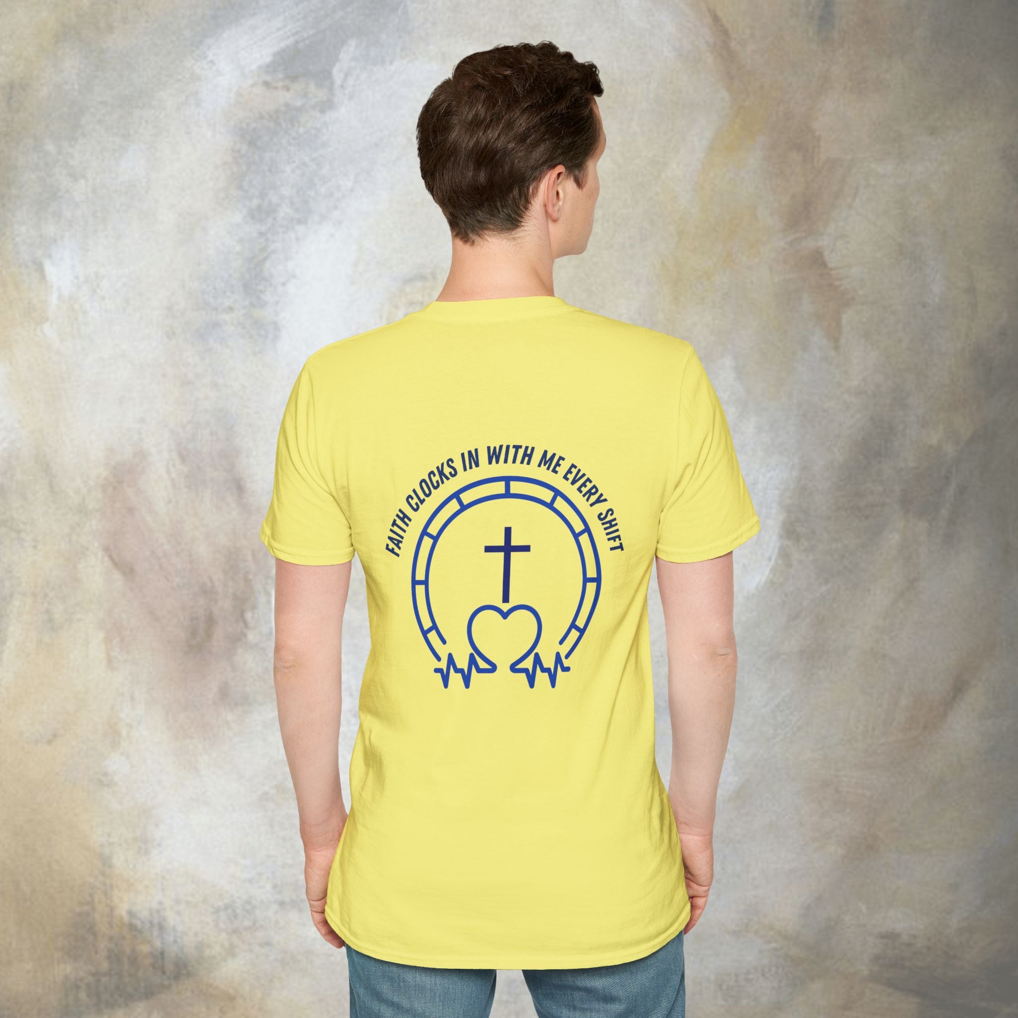 Faith clocks in with me every shift T-Shirt