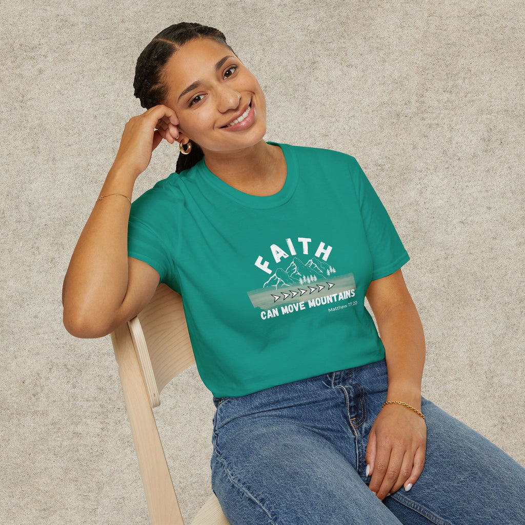 "Faith Can Move Mountains" T-shirt