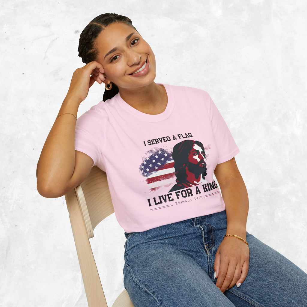 I Served a Flag, I Live for a King T-Shirt