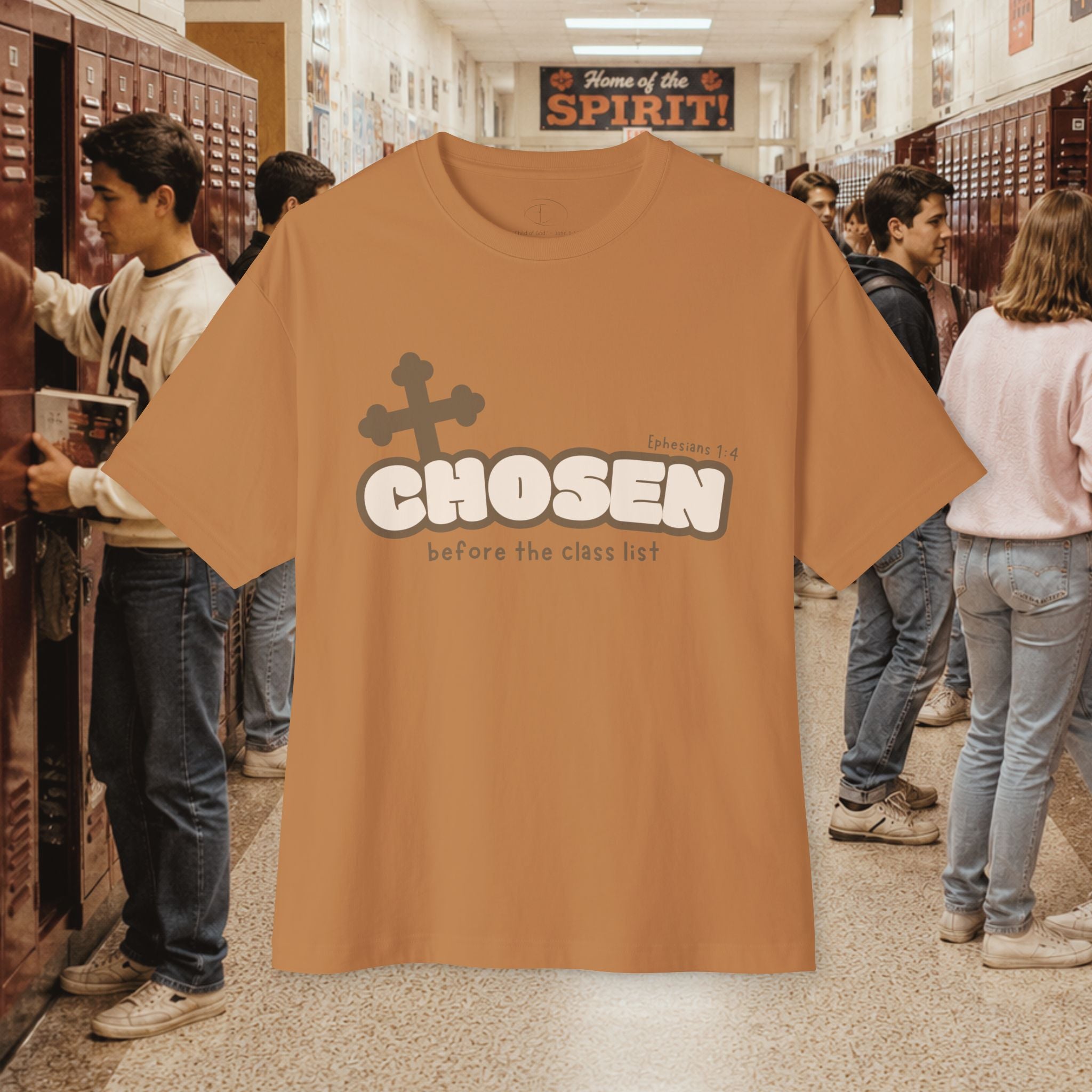 "Chosen before the class list" Oversized T‑Shirt
