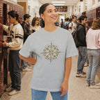 Walking in Purpose, Not Just the Hallway Oversized Boxy T-Shirt