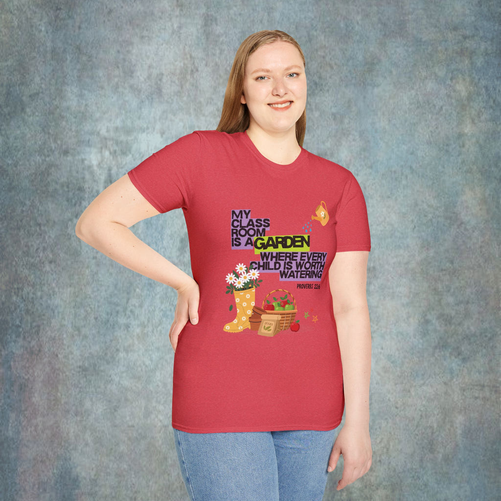 My Classroom Is a Garden Proverb 22:6 T-Shirt