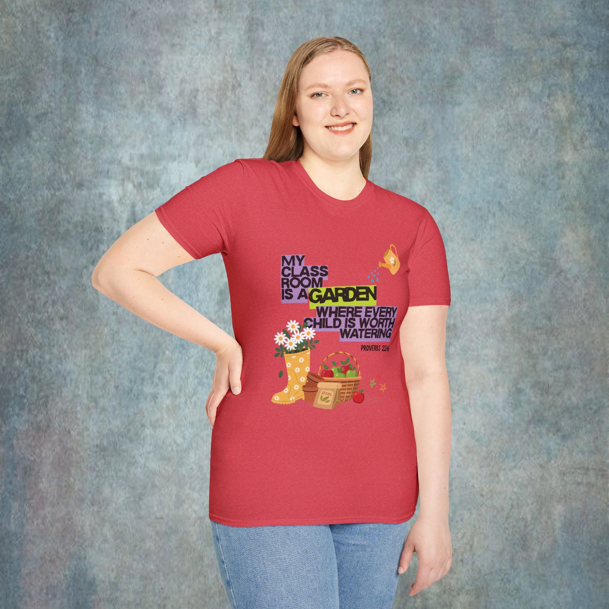 My Classroom Is a Garden Proverb 22:6 T-Shirt
