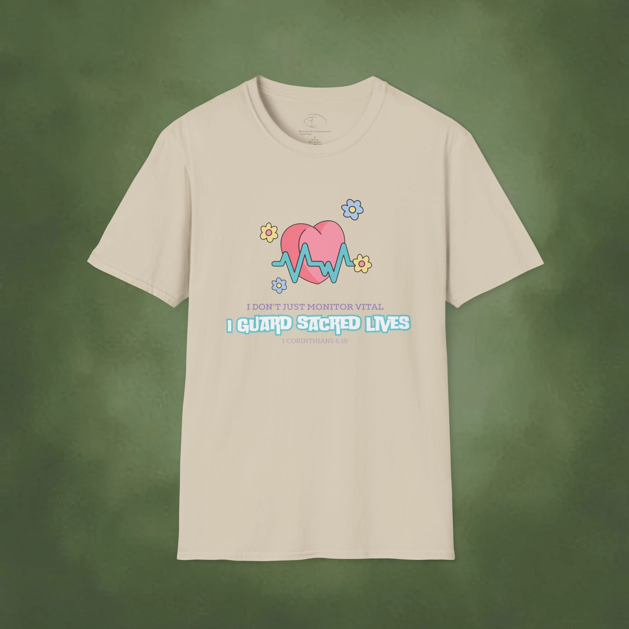 I guard sacred lives - Corinthians 6:19 T-shirt