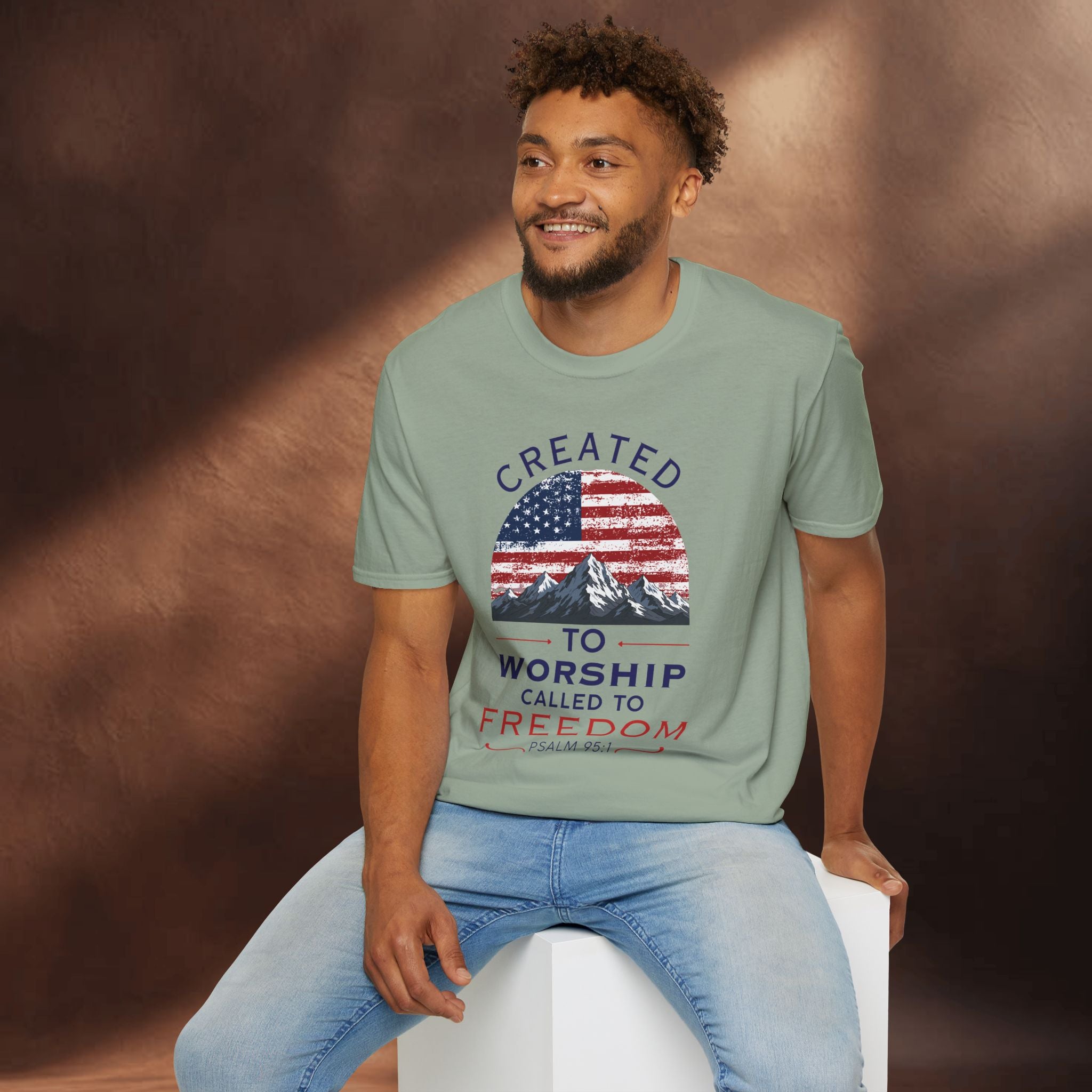 Created to worship called to freedom T-Shirt