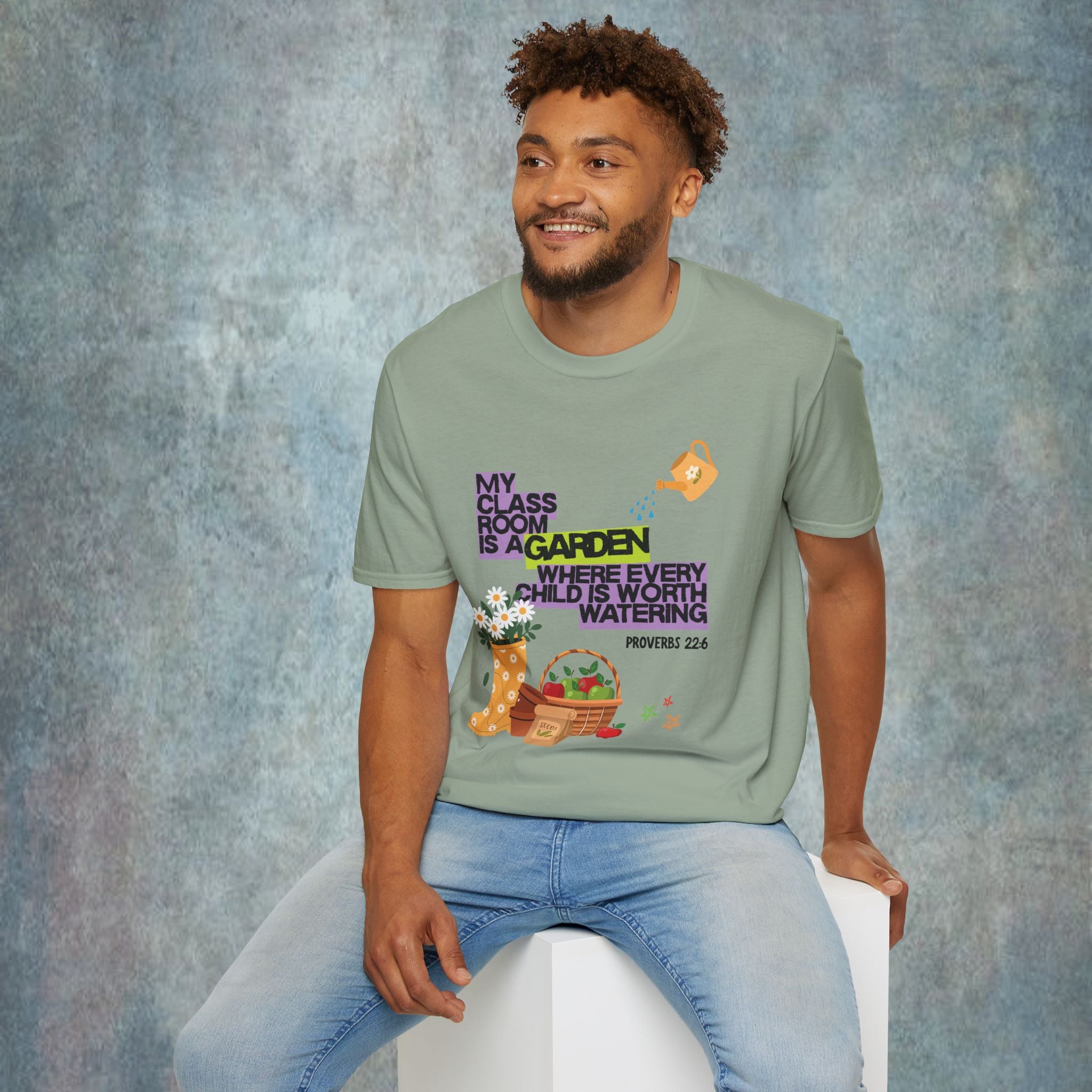 My Classroom Is a Garden Proverb 22:6 T-Shirt