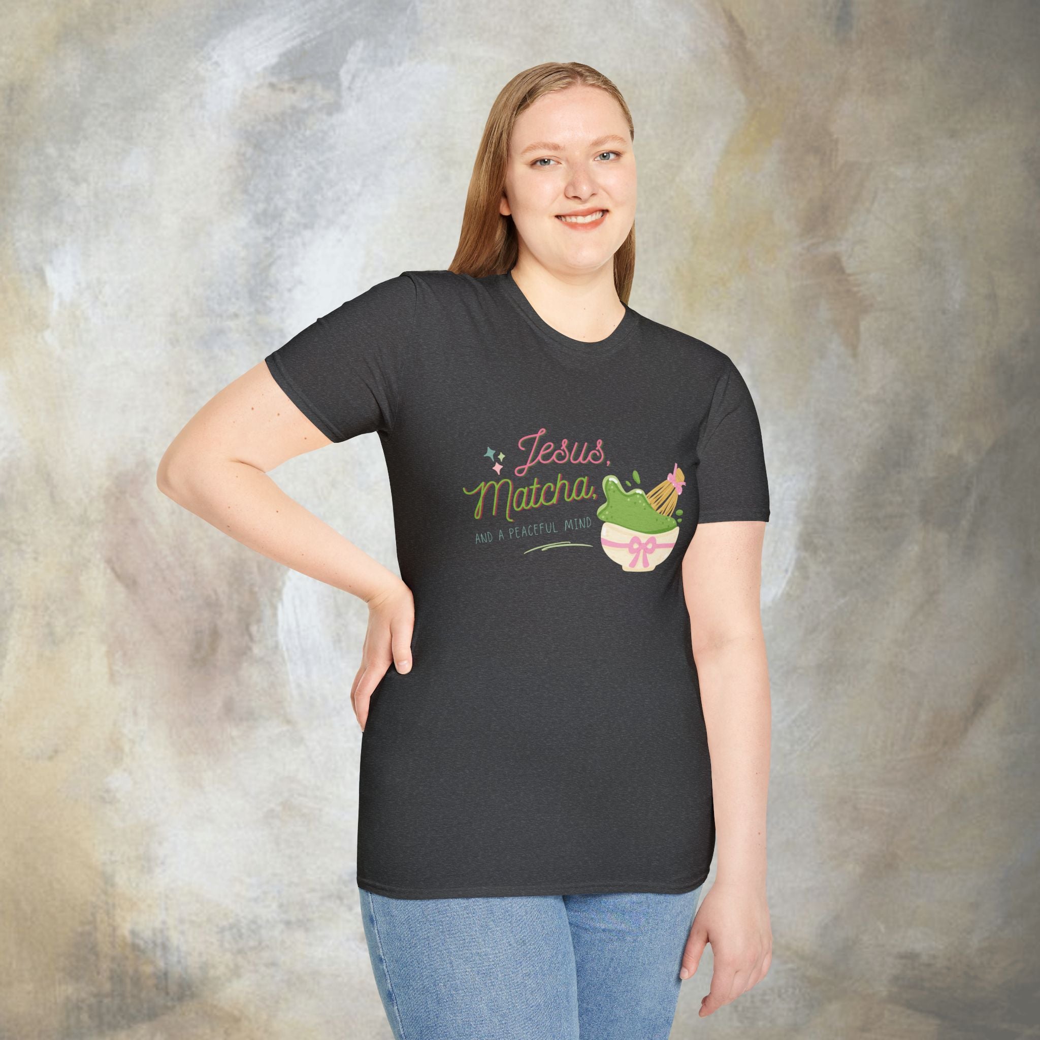 Jesus, Matcha and a peaceful mind T-shirt