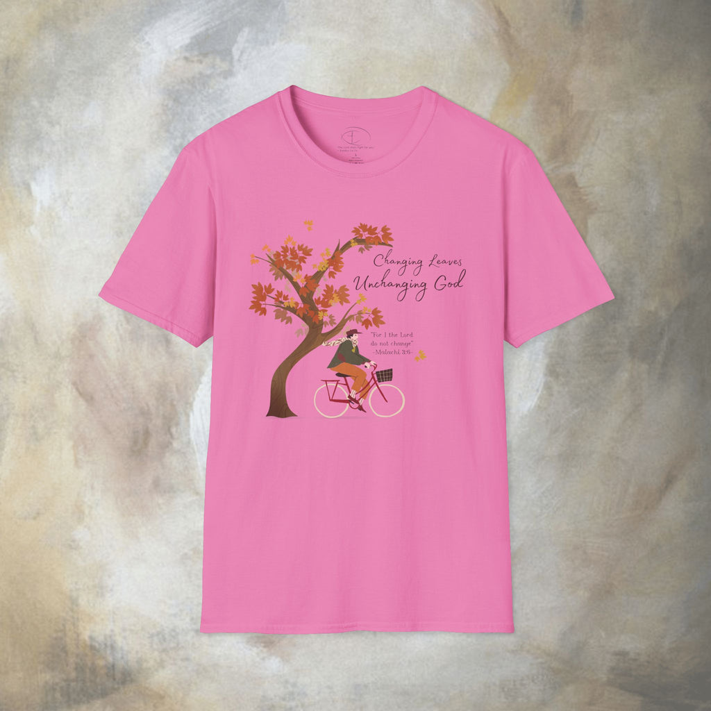 "Changing Leaves, Unchanging God" T-Shirt