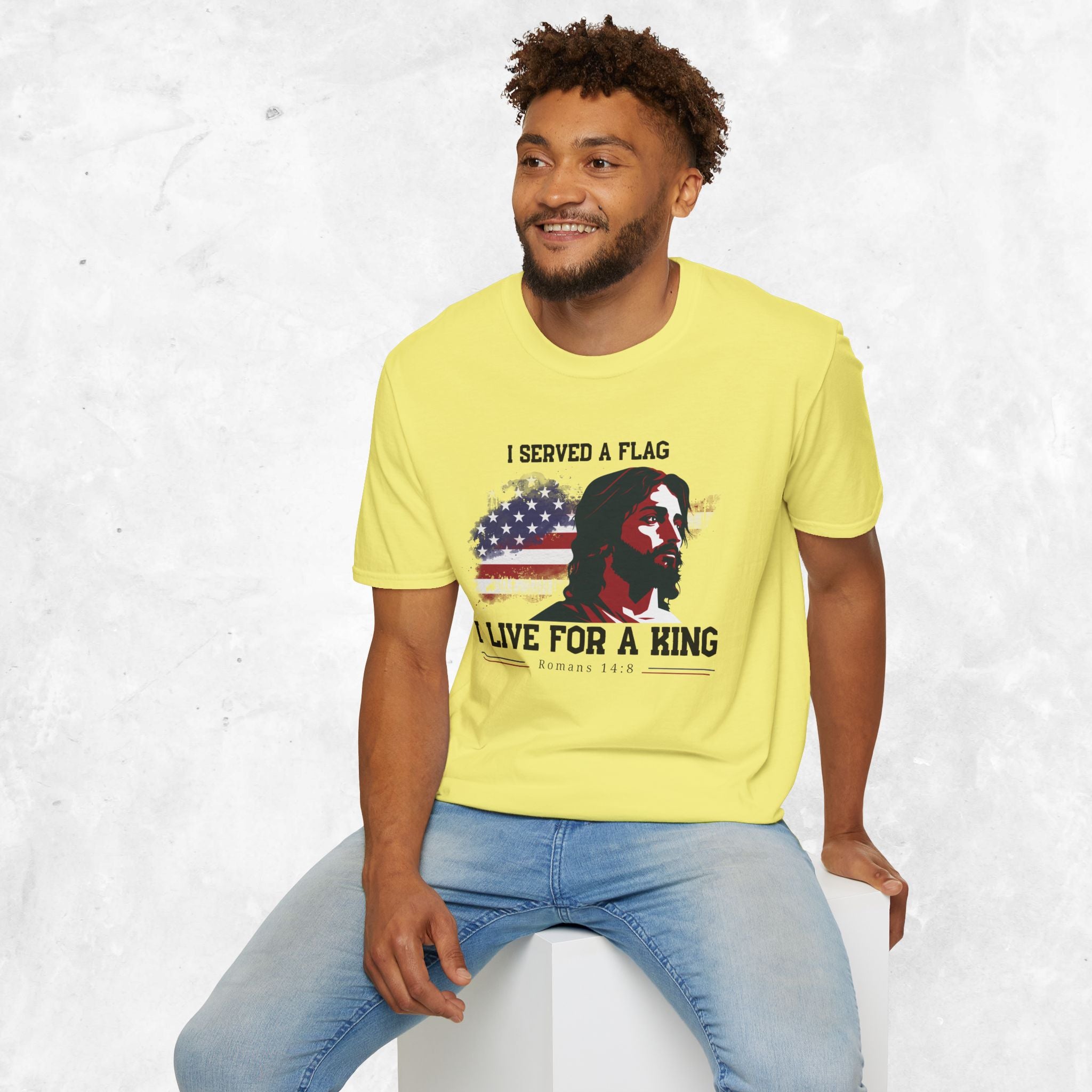 I Served a Flag, I Live for a King T-Shirt