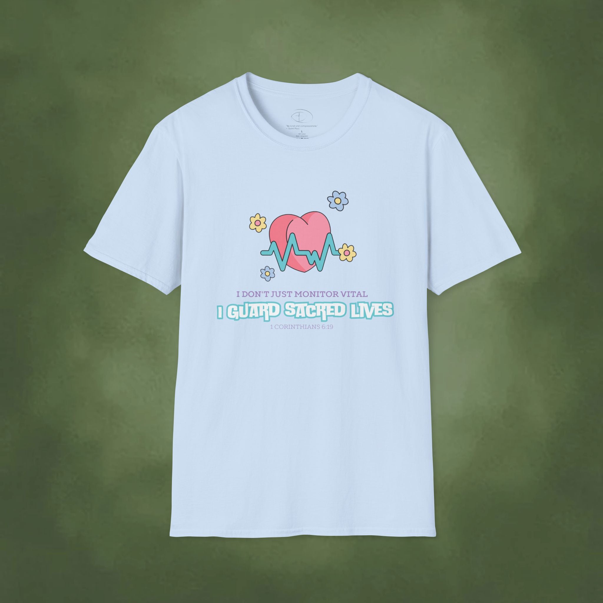 I guard sacred lives - Corinthians 6:19 T-shirt