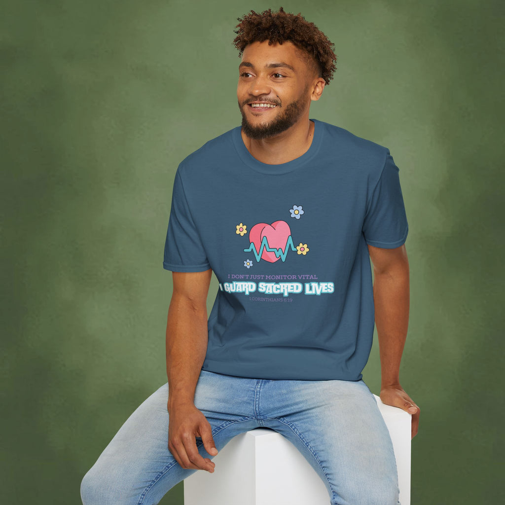 I guard sacred lives - Corinthians 6:19 T-shirt