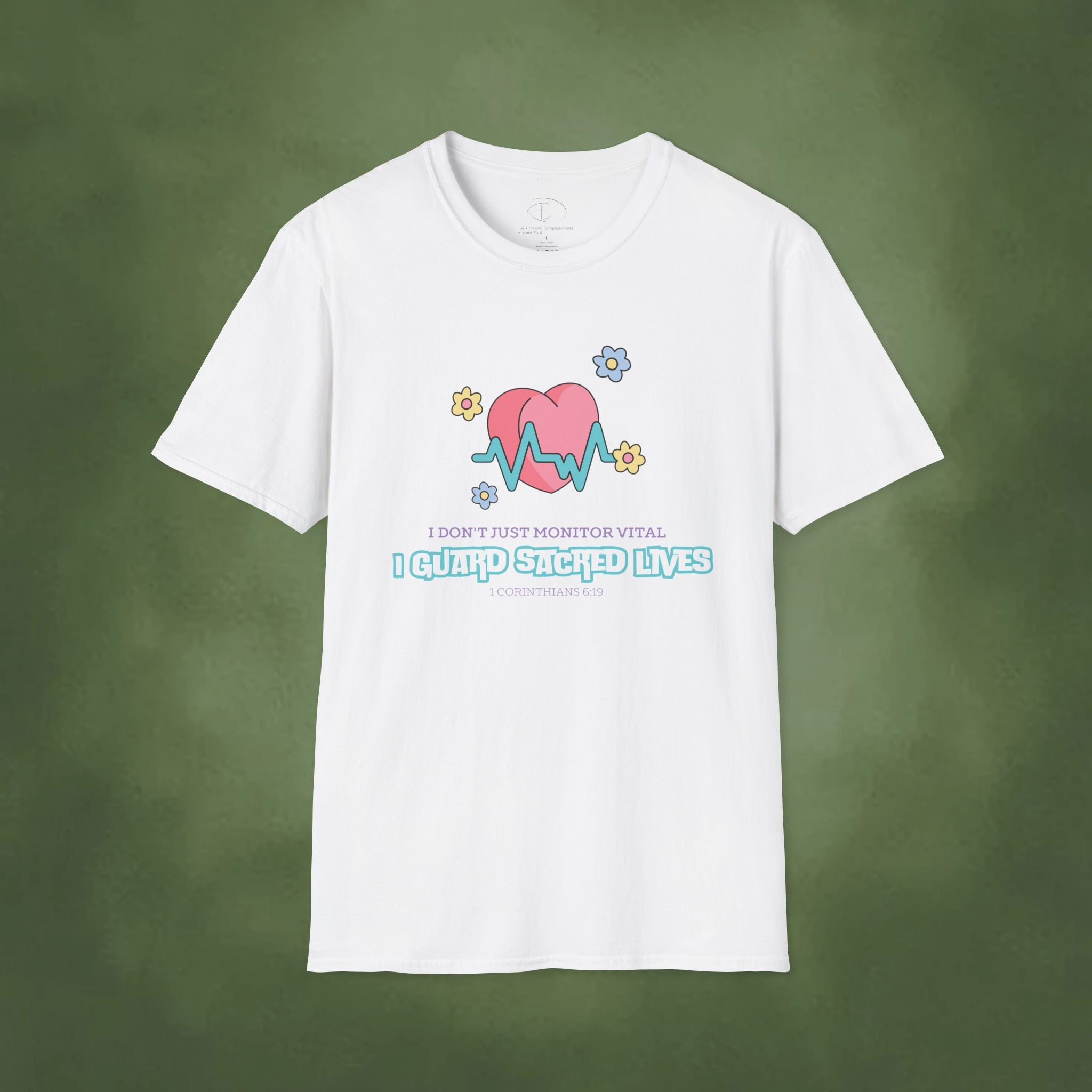 I guard sacred lives - Corinthians 6:19 T-shirt