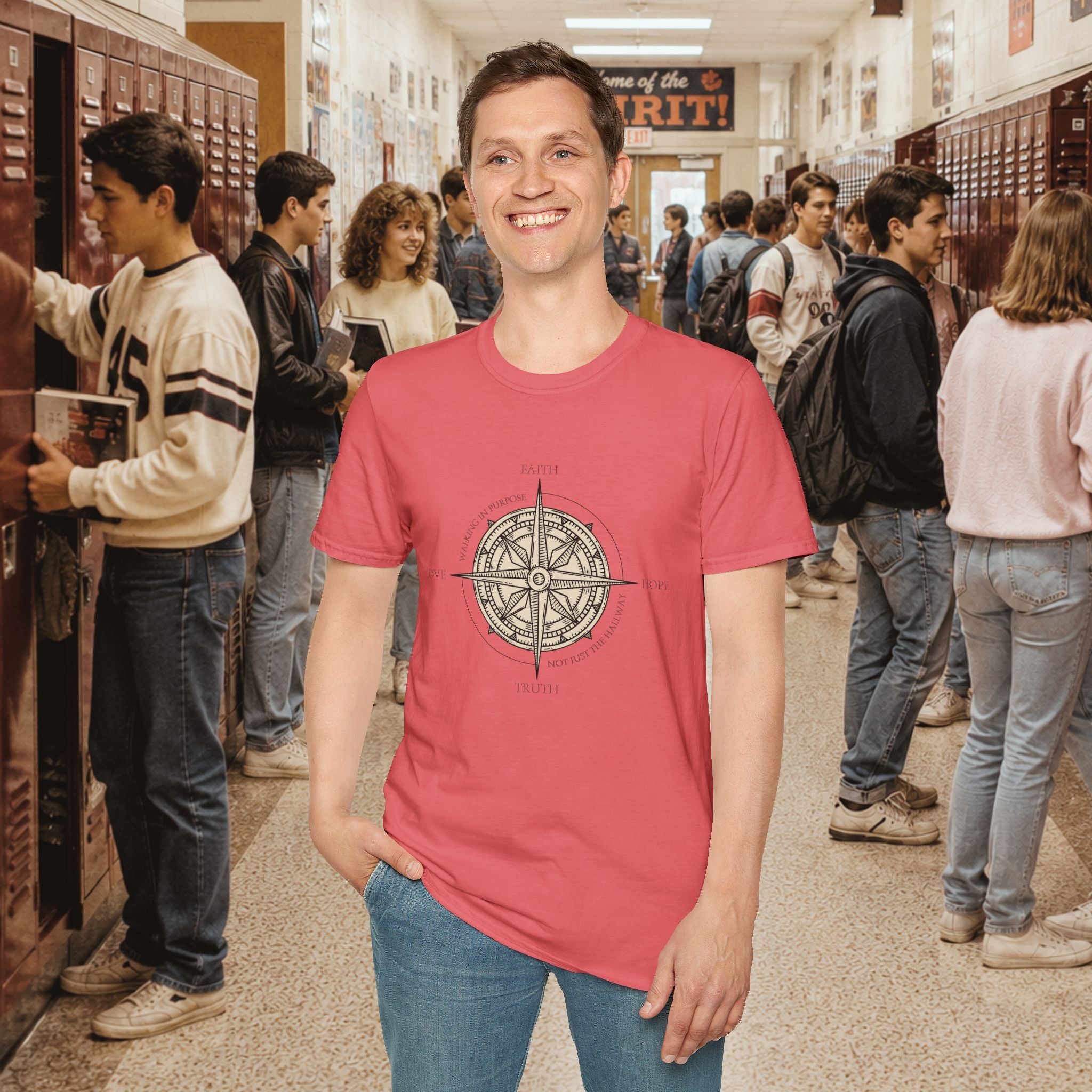 Walking in Purpose, Not Just the Hallway T-Shirt