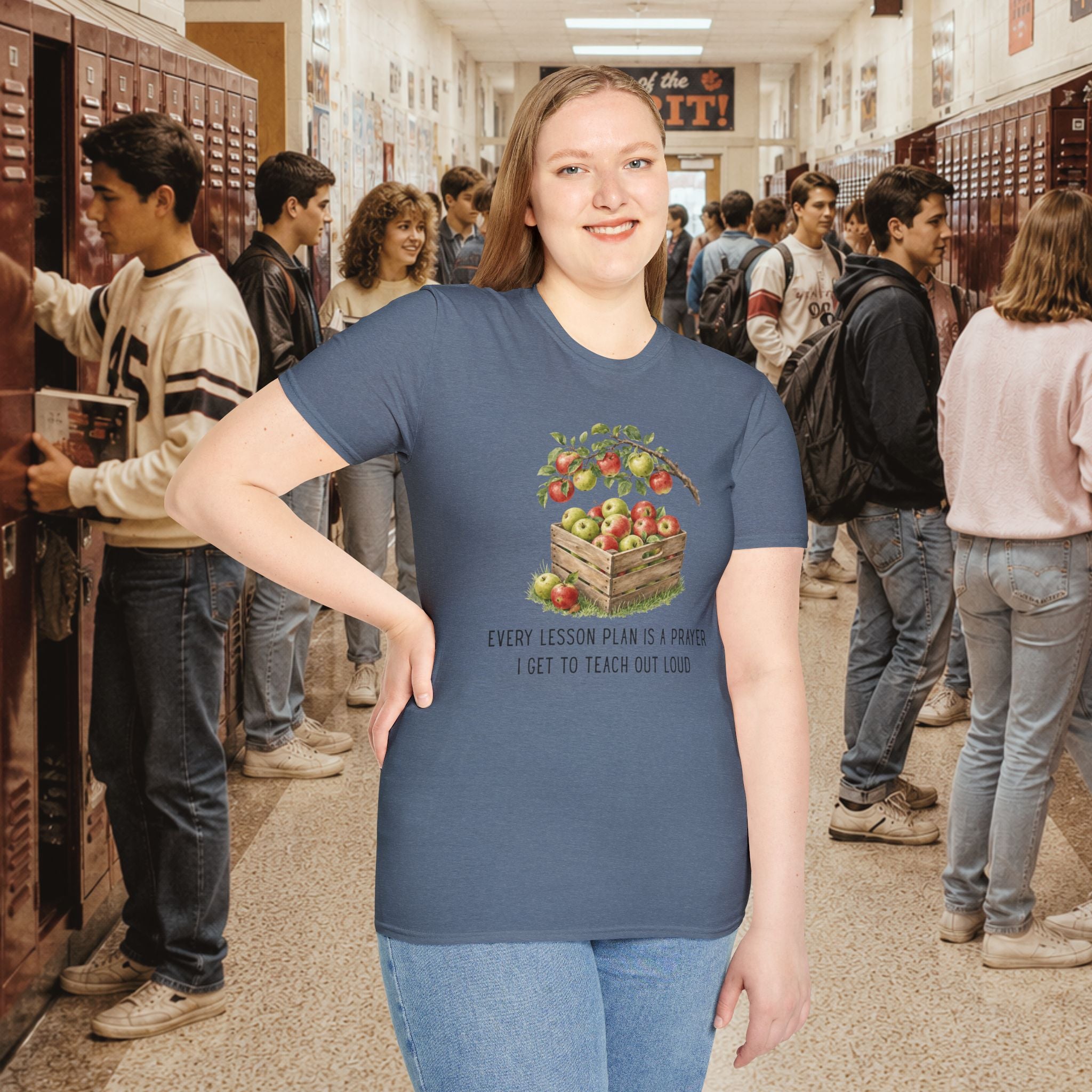 Every Lesson Plan Is a Prayer I Get to Teach Out Loud T-Shirt