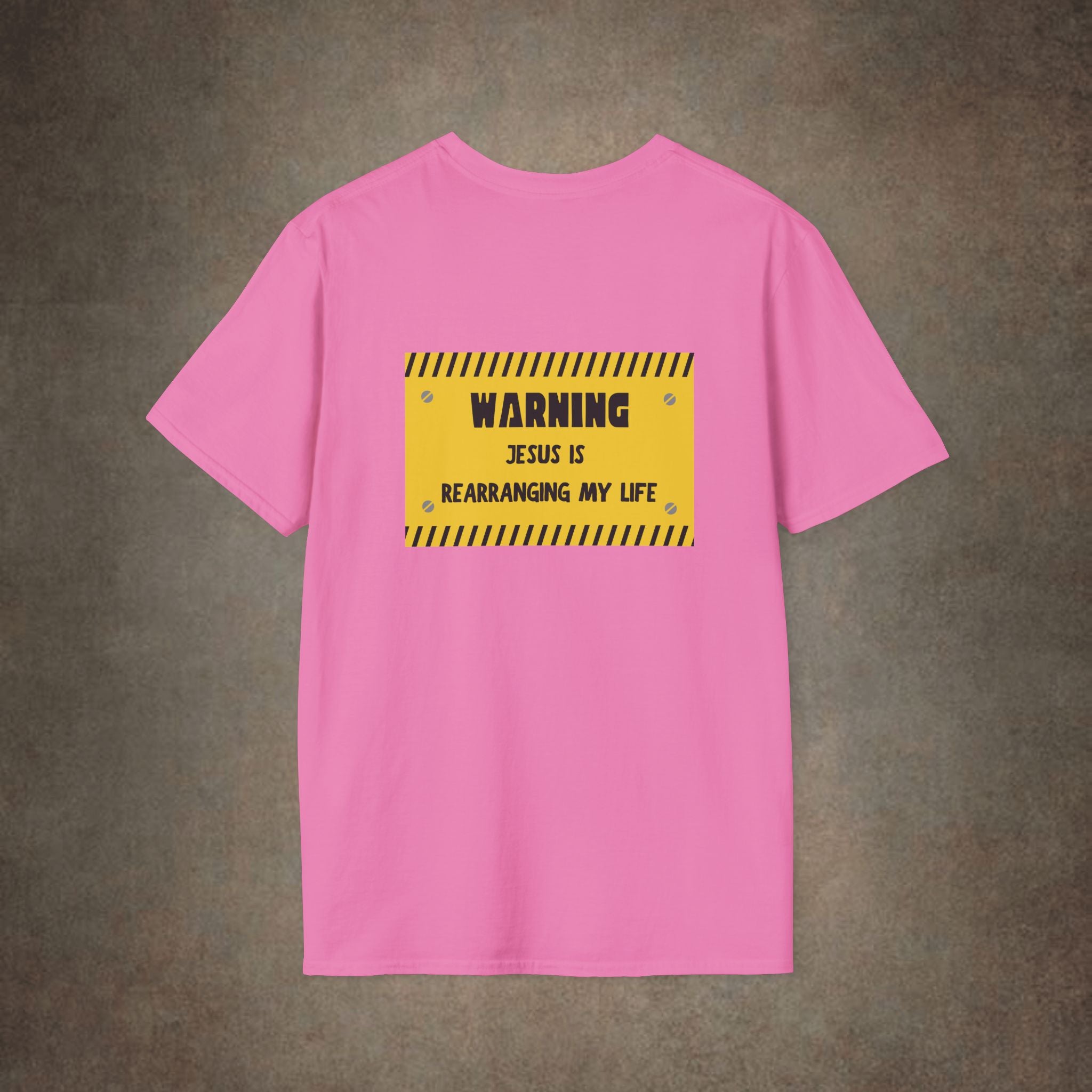 Warning Jesus Is Rearranging My Life T-Shirt