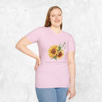 Jeremiah 29:11 T-shirt - Sunflower front