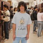 "Not Just a Student, a Light" Oversized Boxy Shirt