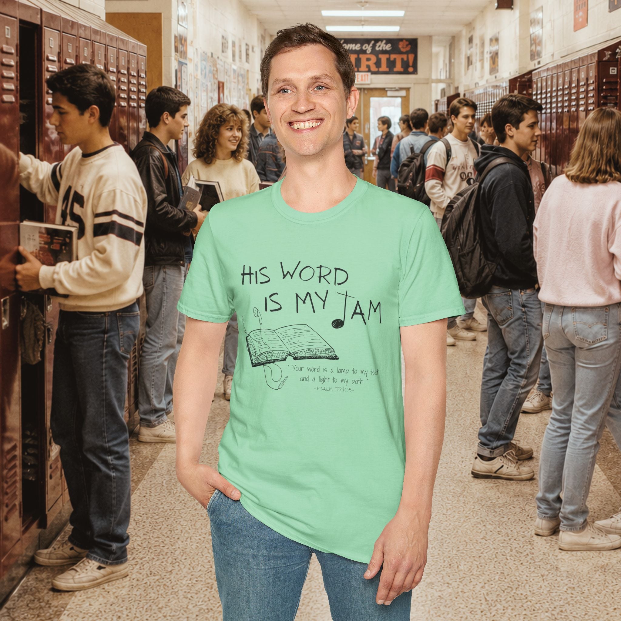 His Word Is My Jam T‑Shirt
