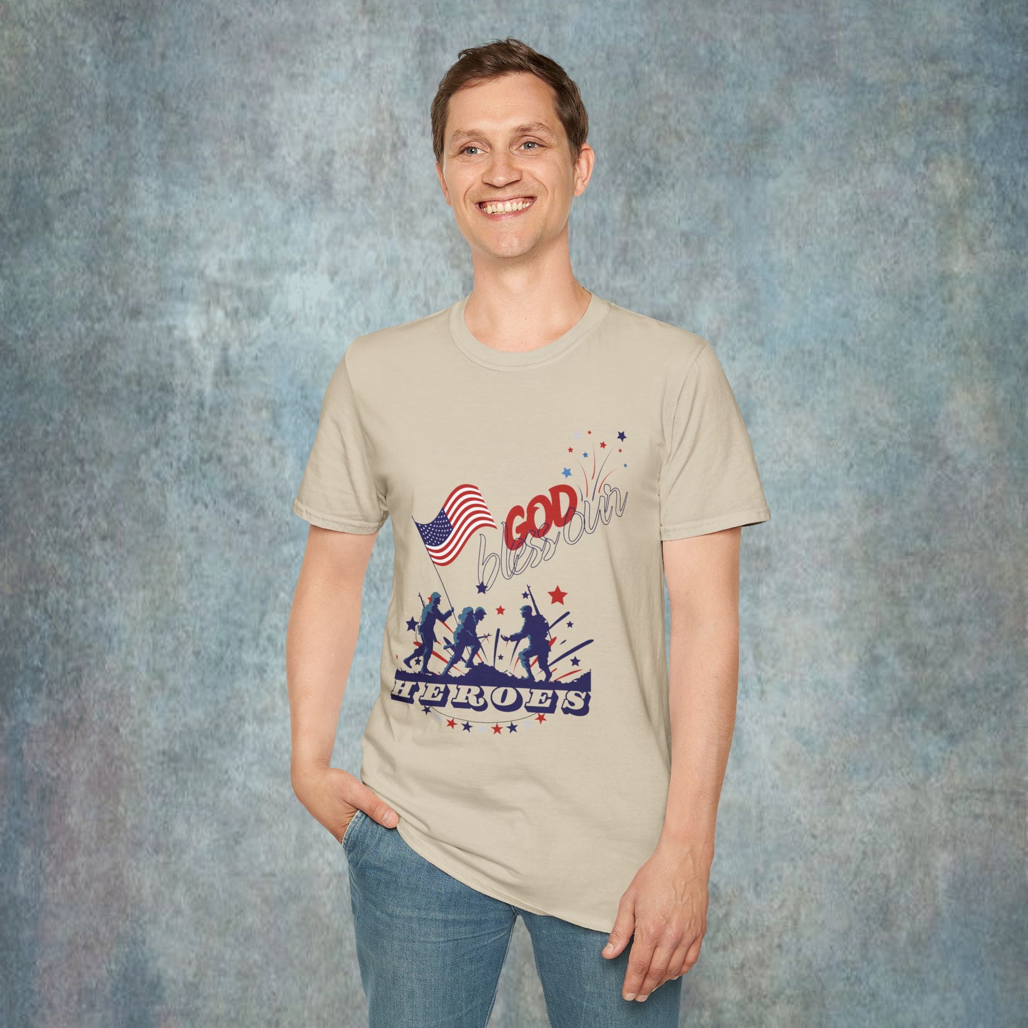 God Bless our heroes T-Shirt