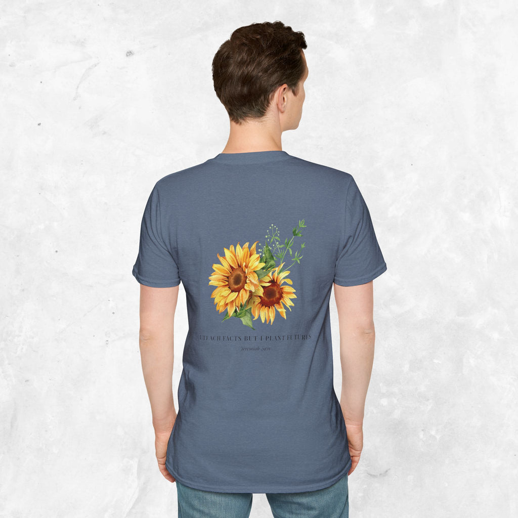 Jeremiah 29:11 T-shirt - Sunflower Back
