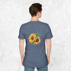 Jeremiah 29:11 T-shirt - Sunflower Back