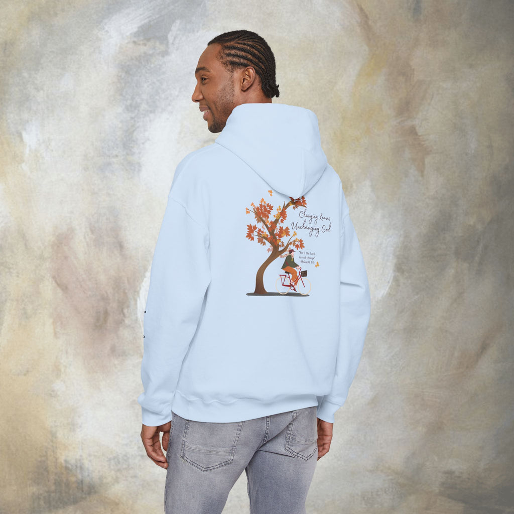 Changing Leaves, Unchanging God Hoodie
