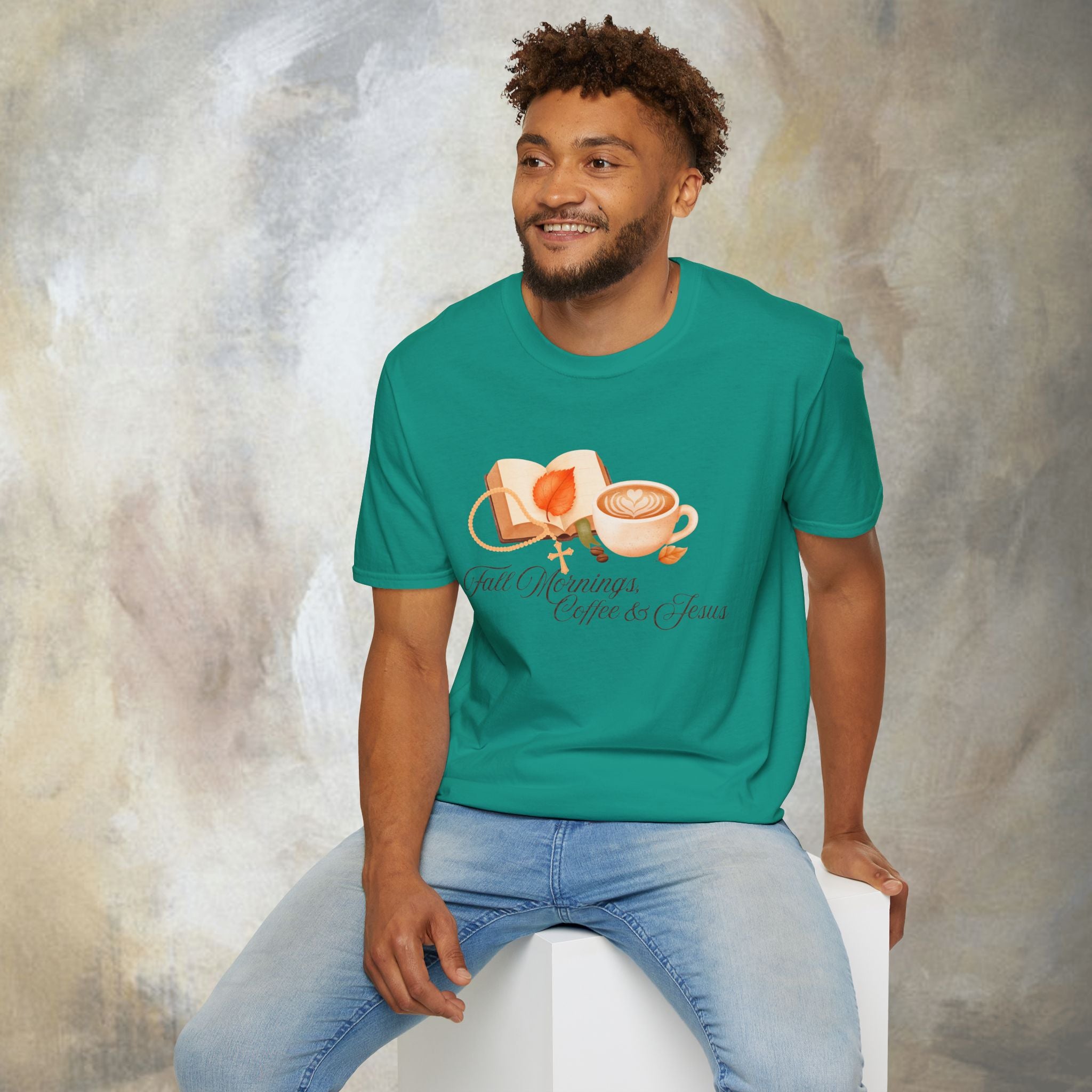 Fall Mornings Coffee T-Shirt