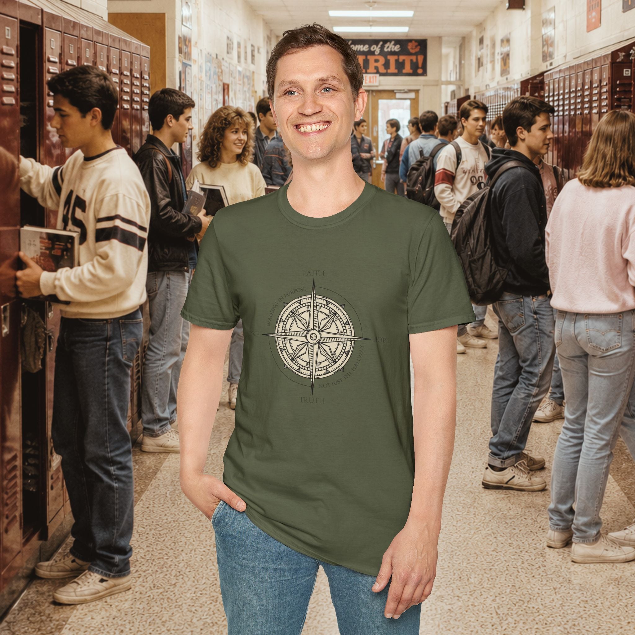 Walking in Purpose, Not Just the Hallway T-Shirt