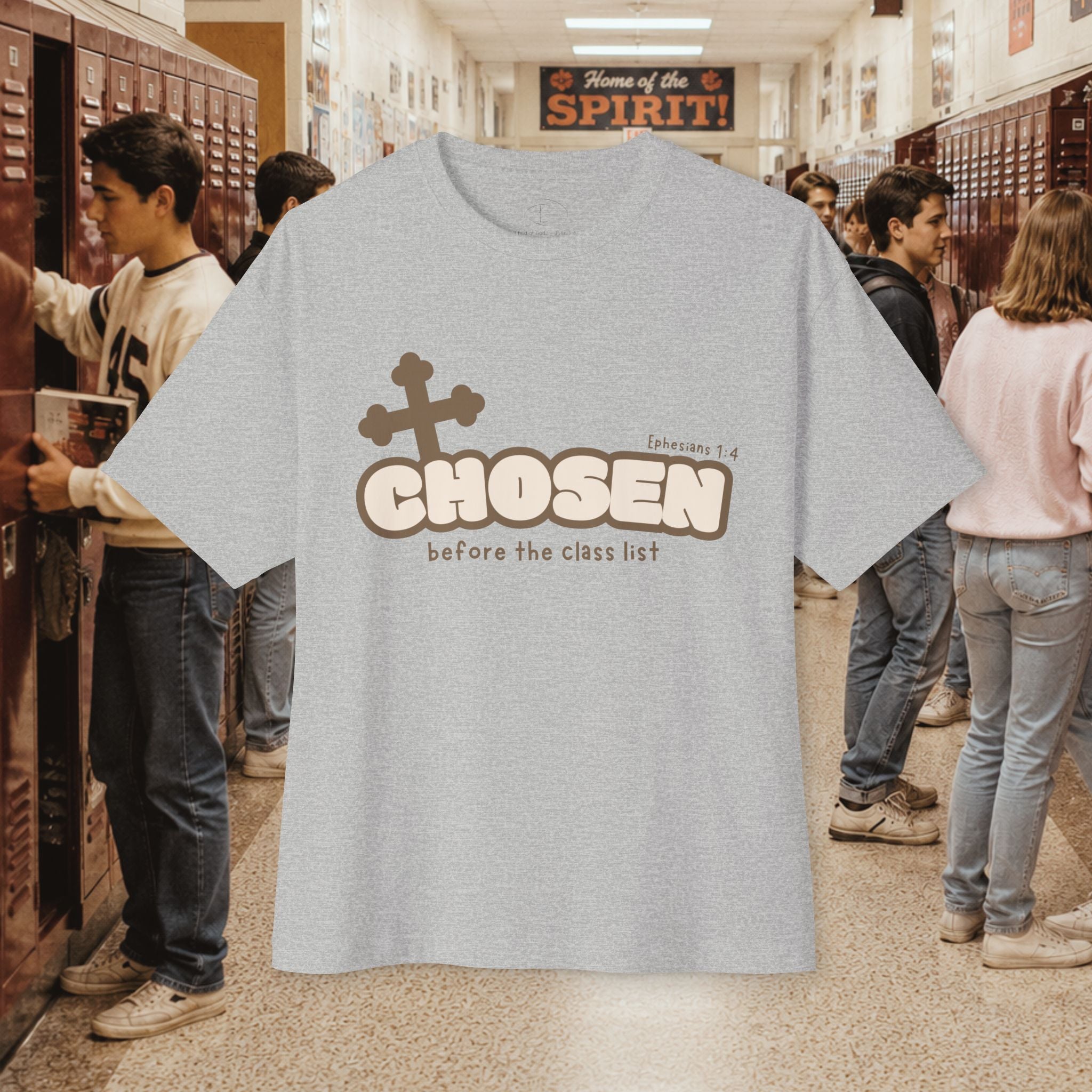 "Chosen before the class list" Oversized T‑Shirt