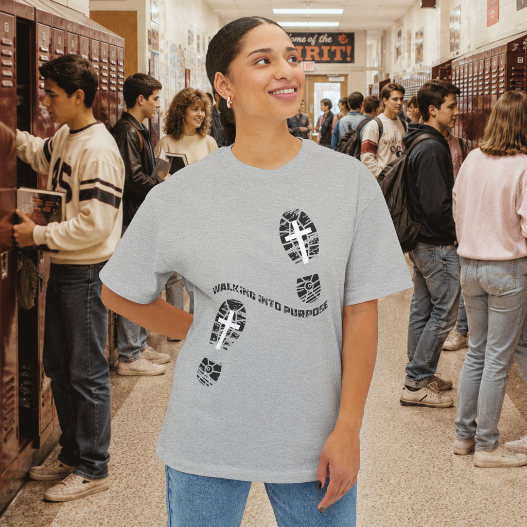Walk Into Purpose Oversized Boxy T-Shirt
