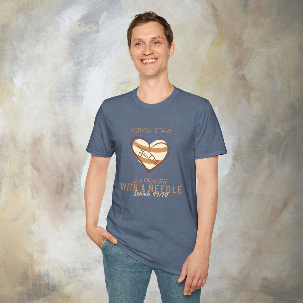 The prayer with a needle T-shirt
