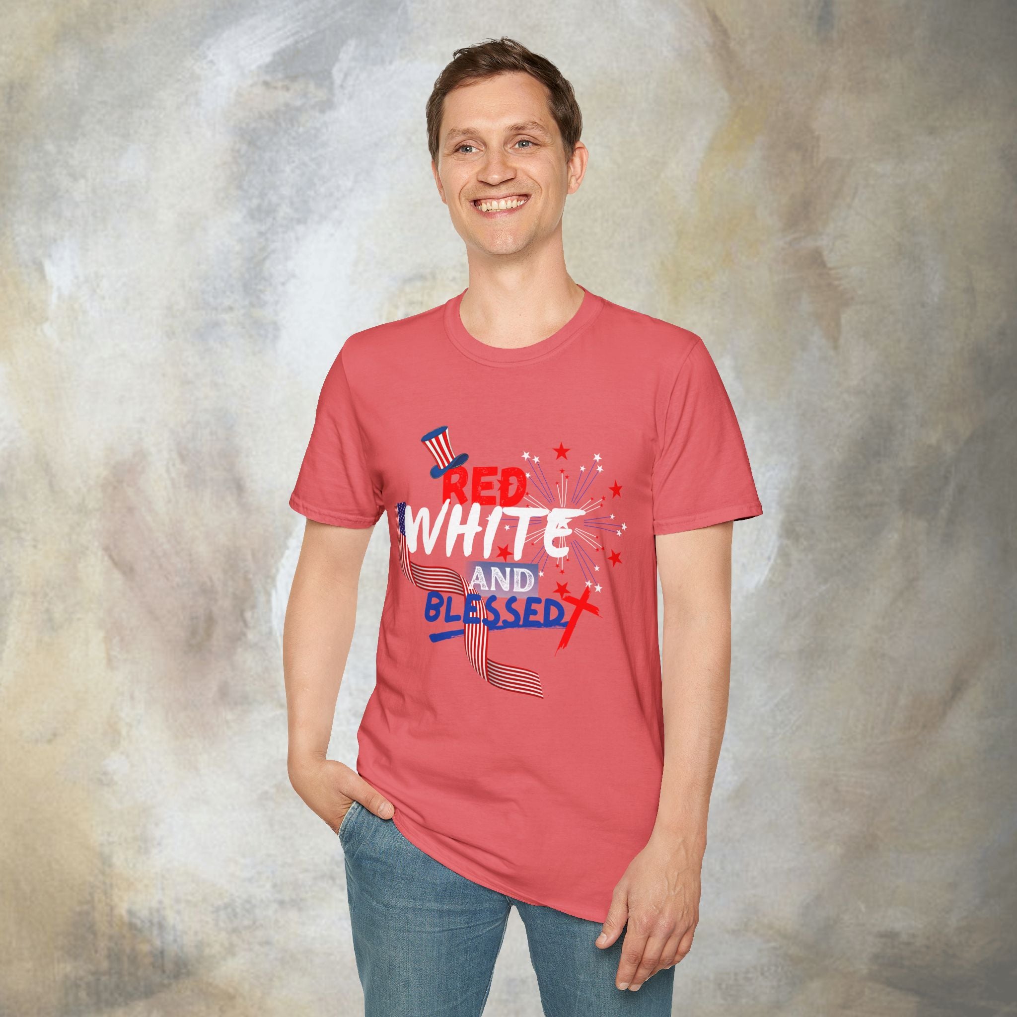 Red White and Blessed T-Shirt