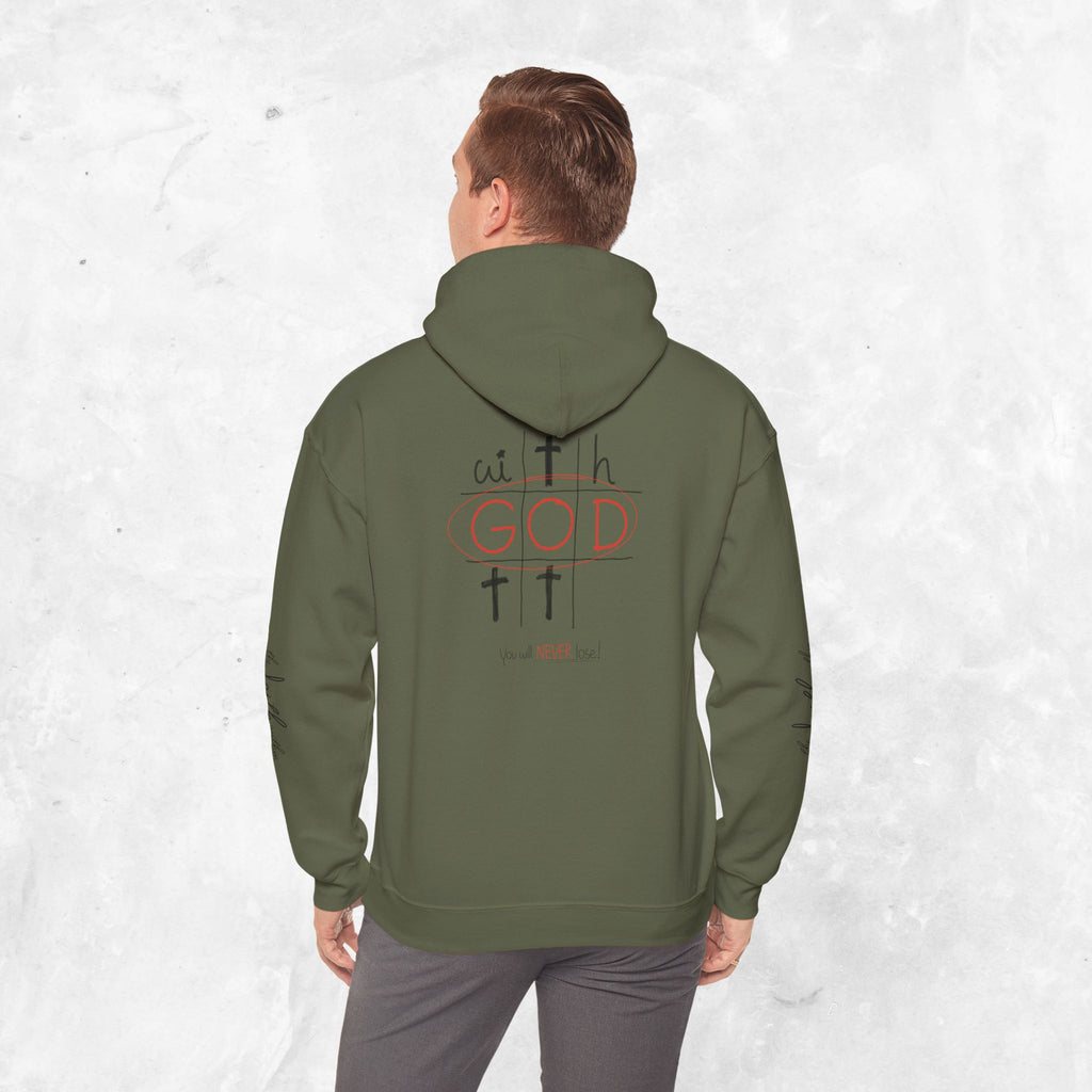 With God you will never lose hoodie