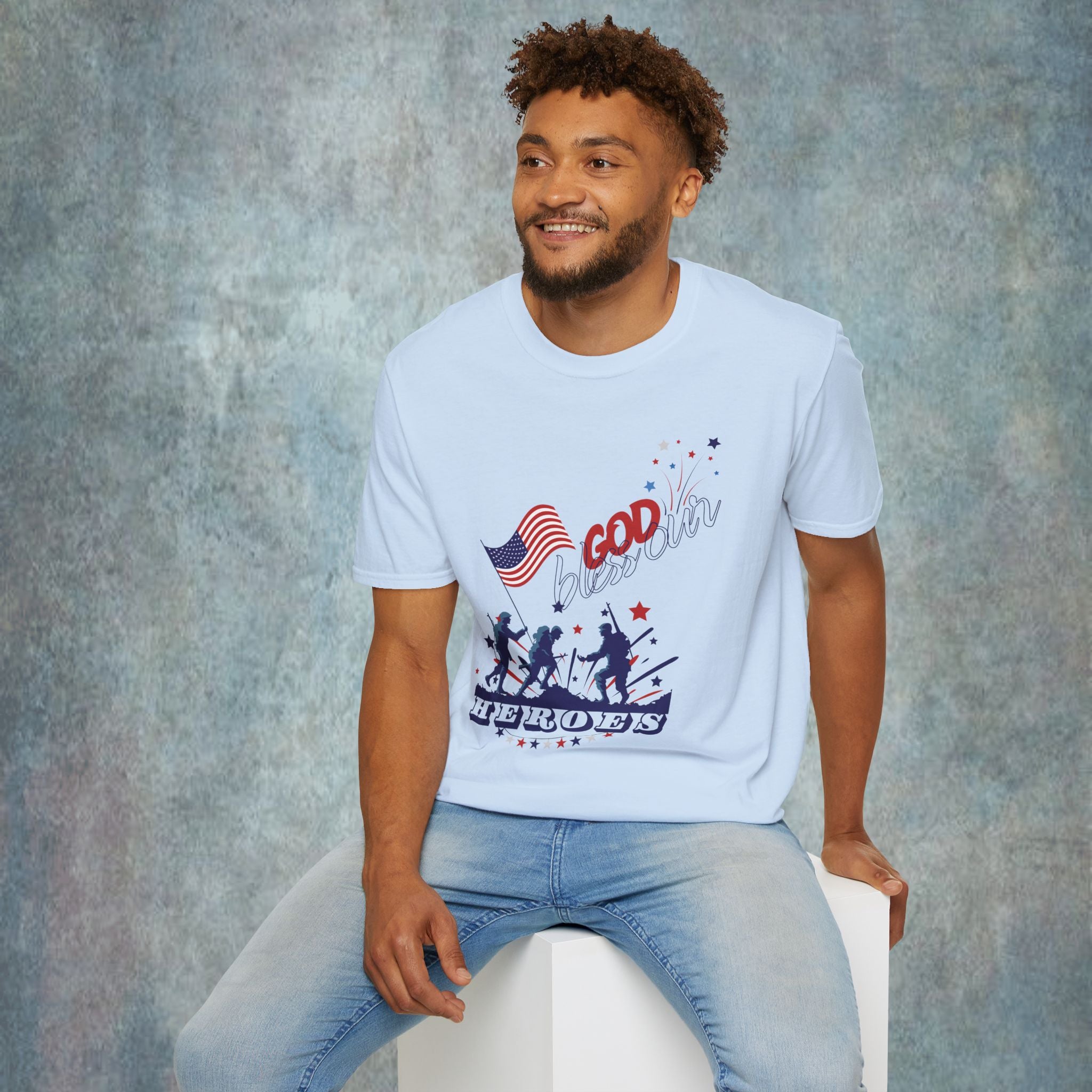 God Bless our heroes T-Shirt