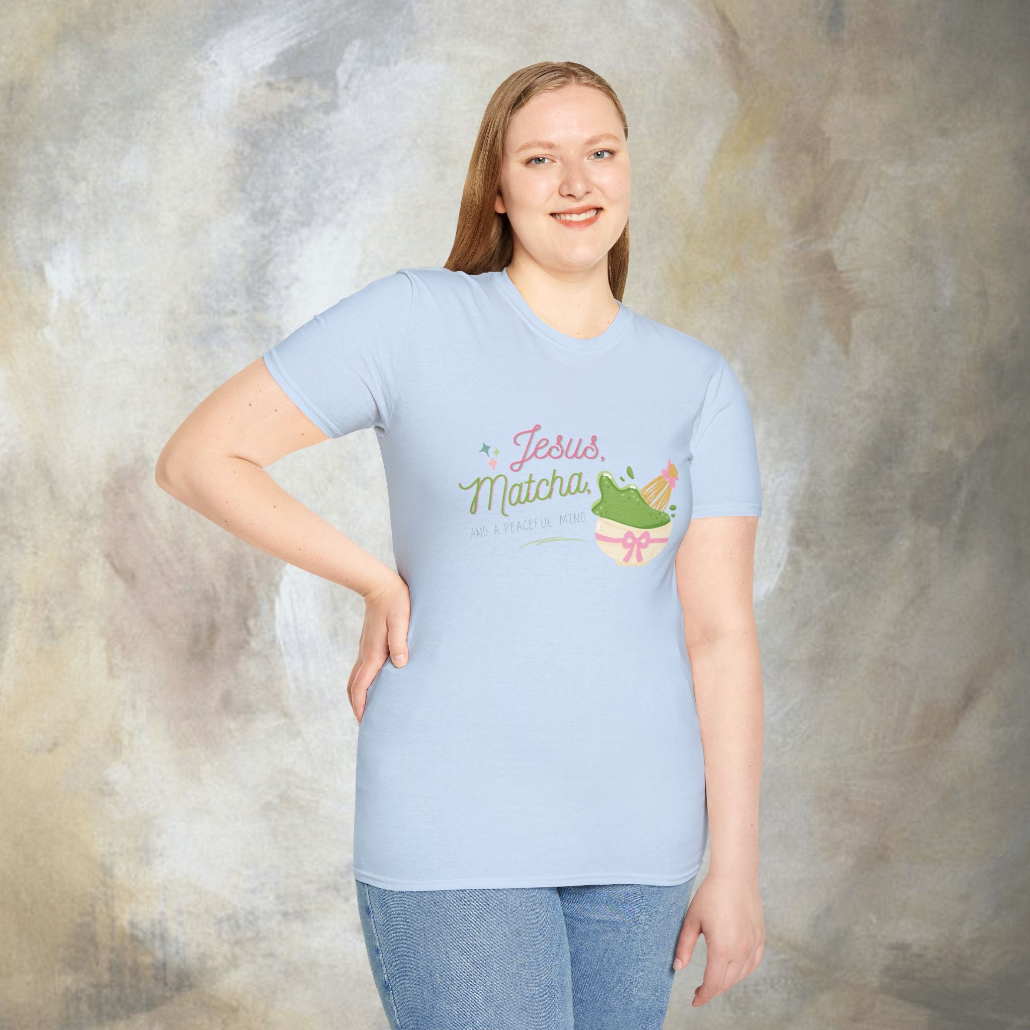 Jesus, Matcha and a peaceful mind T-shirt