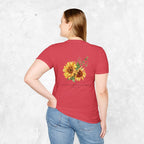 Jeremiah 29:11 T-shirt - Sunflower Back
