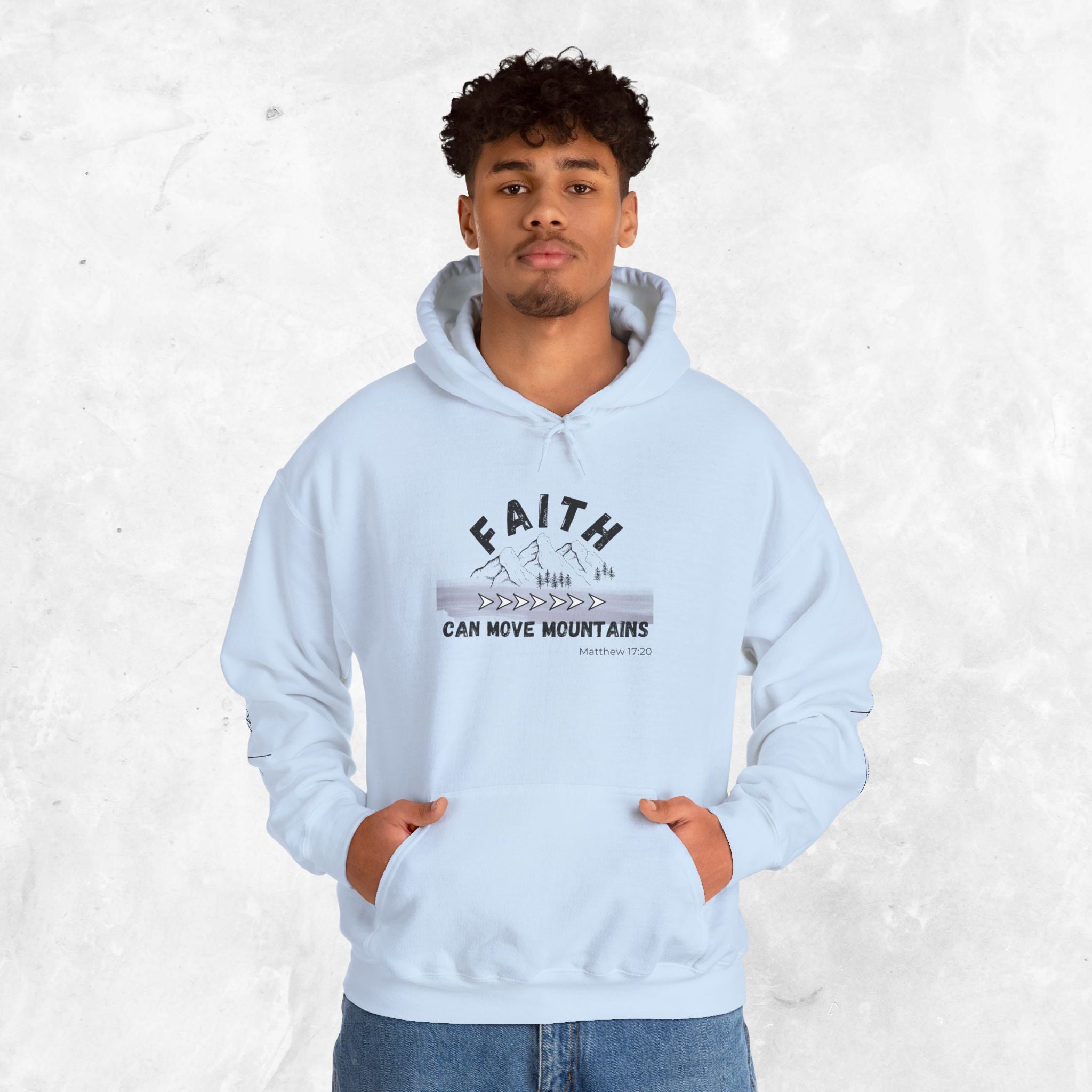 Faith Can Move Mountains Hoodie