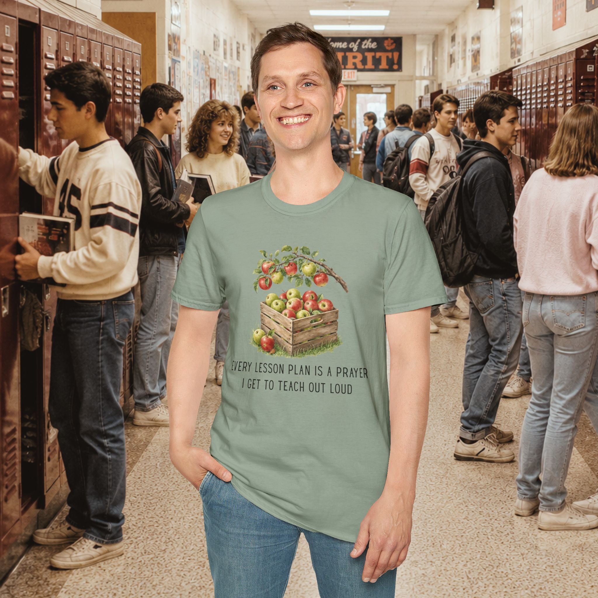 Every Lesson Plan Is a Prayer I Get to Teach Out Loud T-Shirt