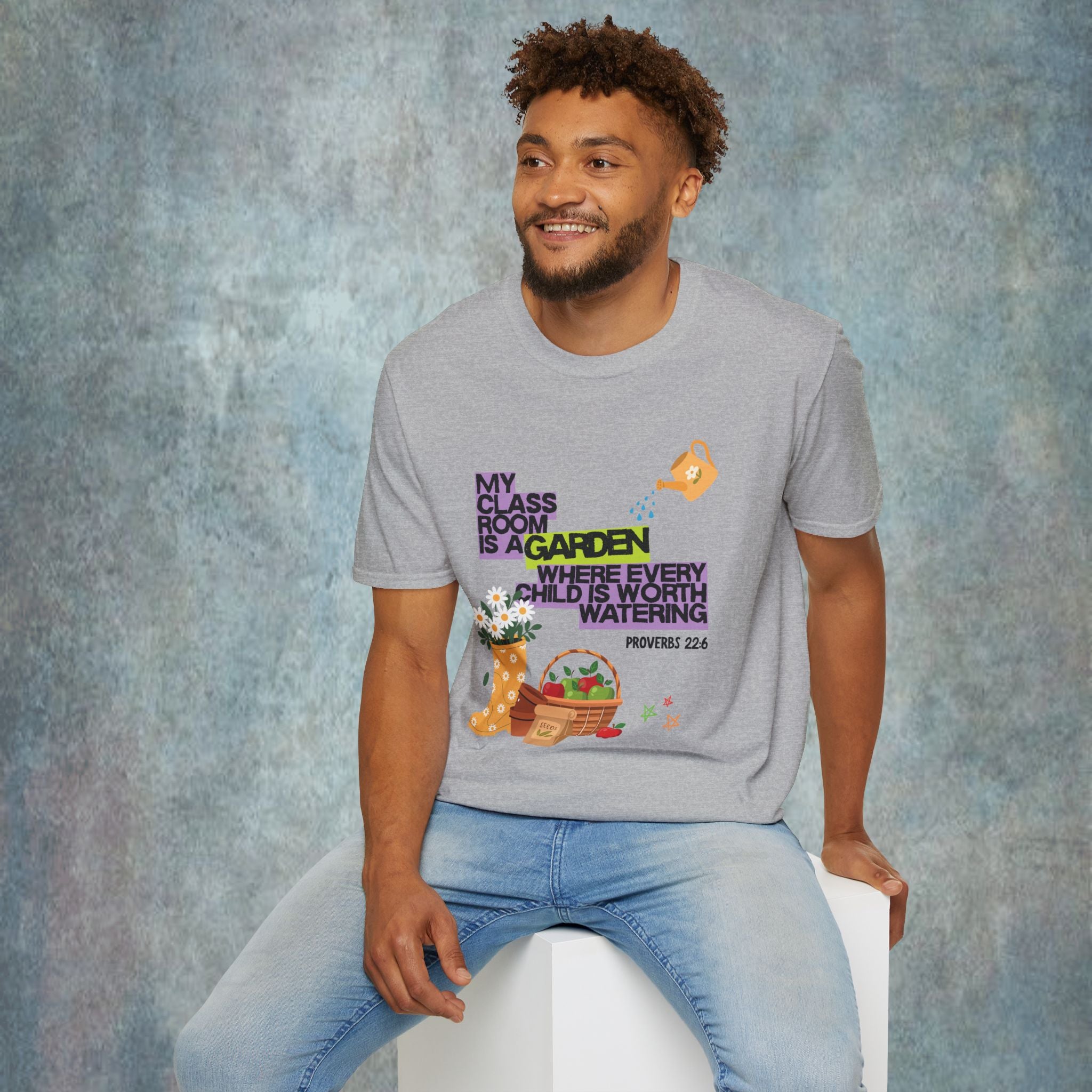 My Classroom Is a Garden Proverb 22:6 T-Shirt