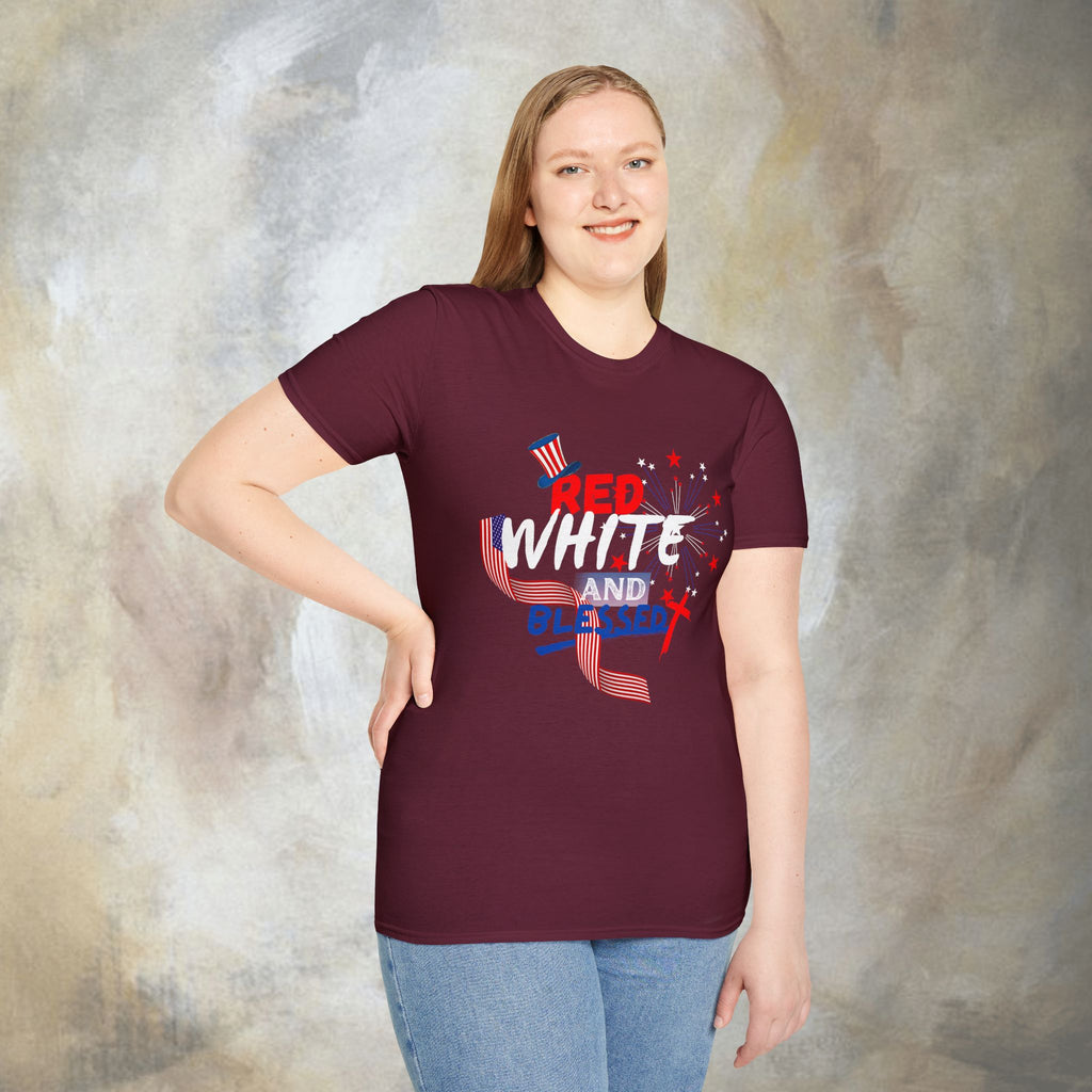 Red White and Blessed T-Shirt