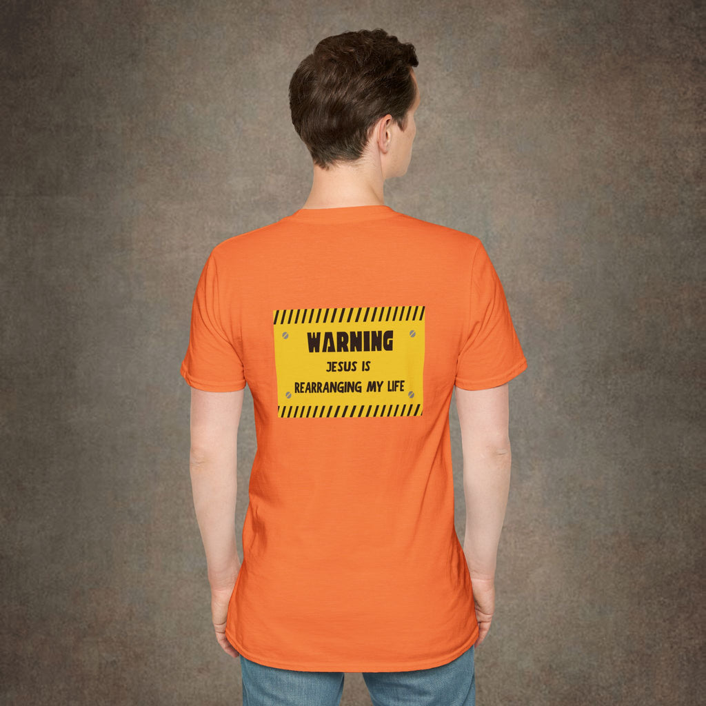 Warning Jesus Is Rearranging My Life T-Shirt