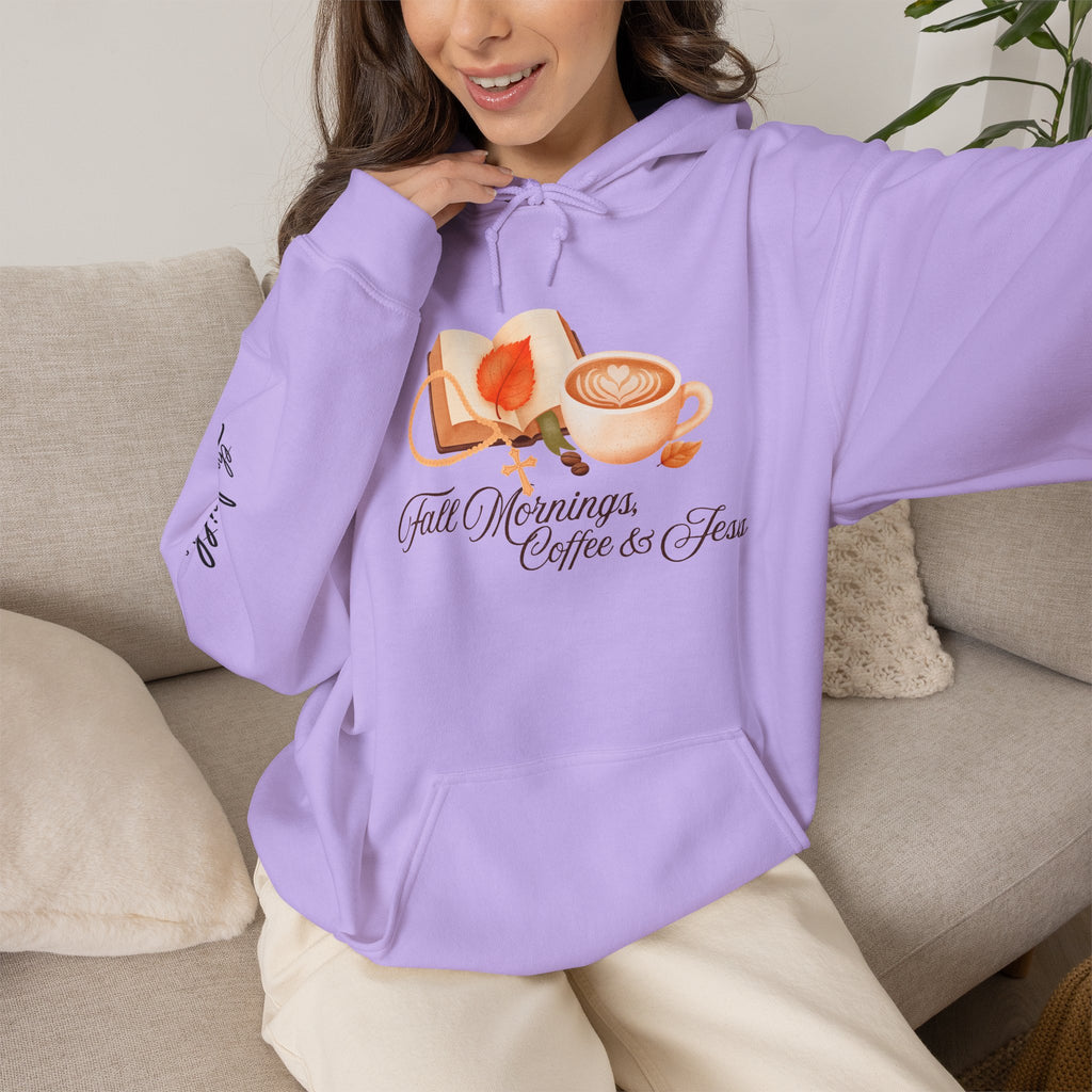 Fall Mornings: Coffee & Jesus Hoodie