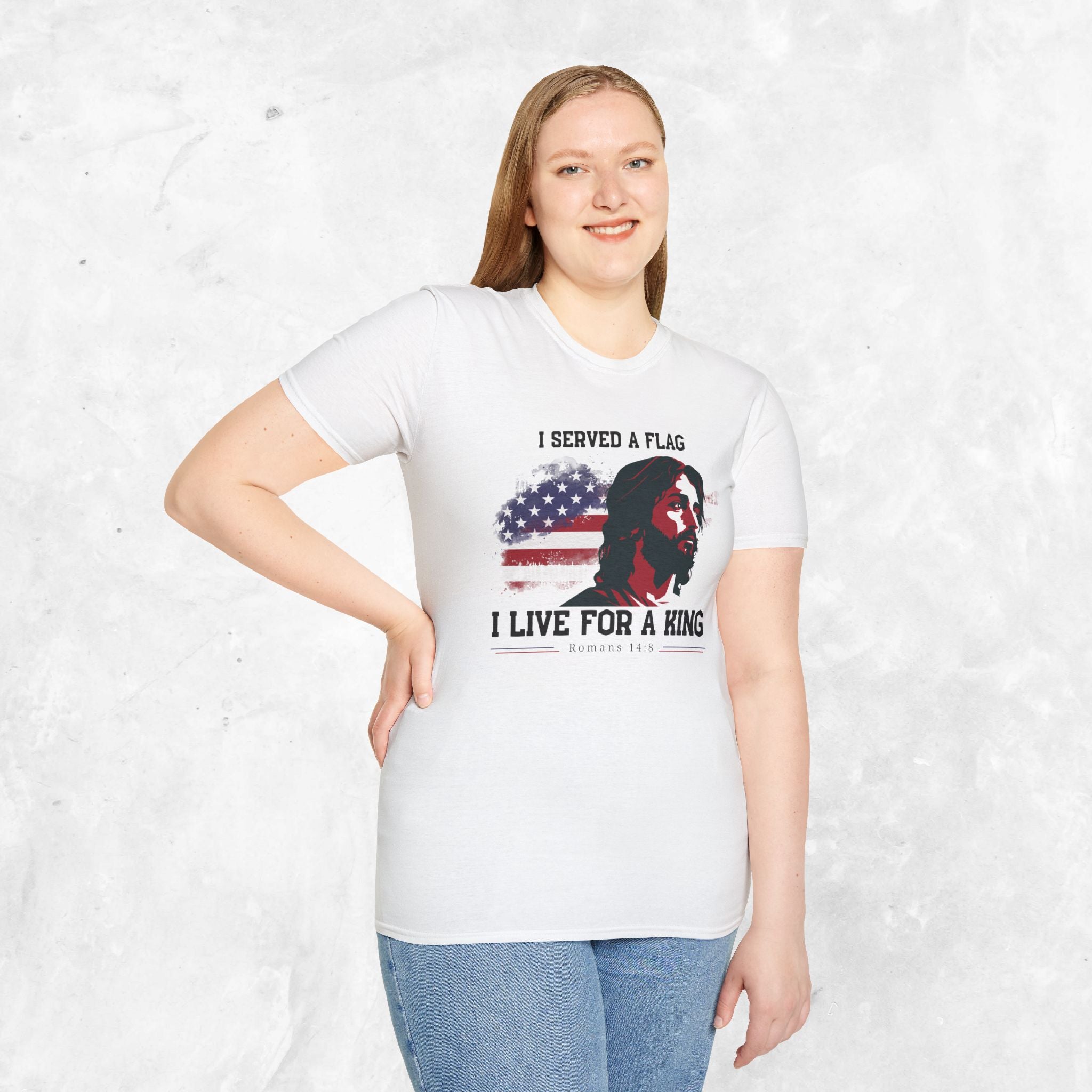 I Served a Flag, I Live for a King T-Shirt